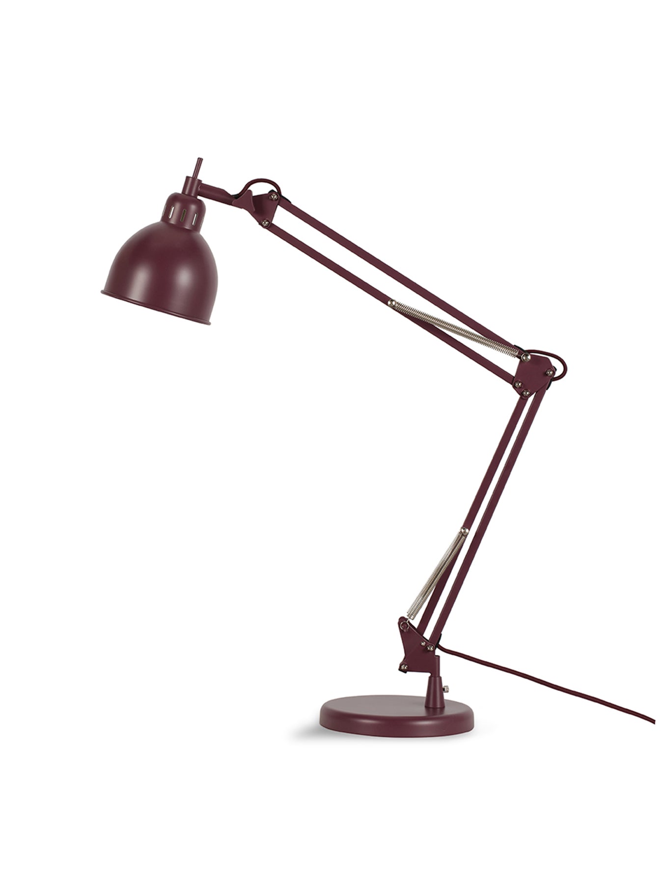 Spencer Metal Desk Lamp Berry