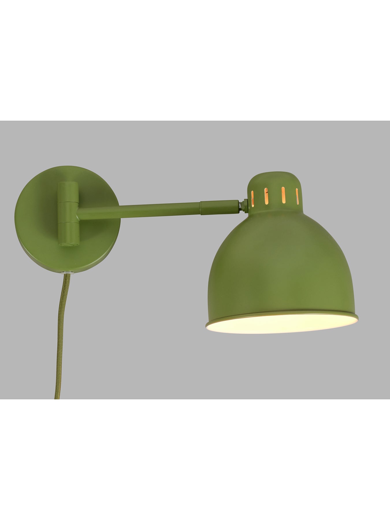 Spencer Metal Wall Lamp Green