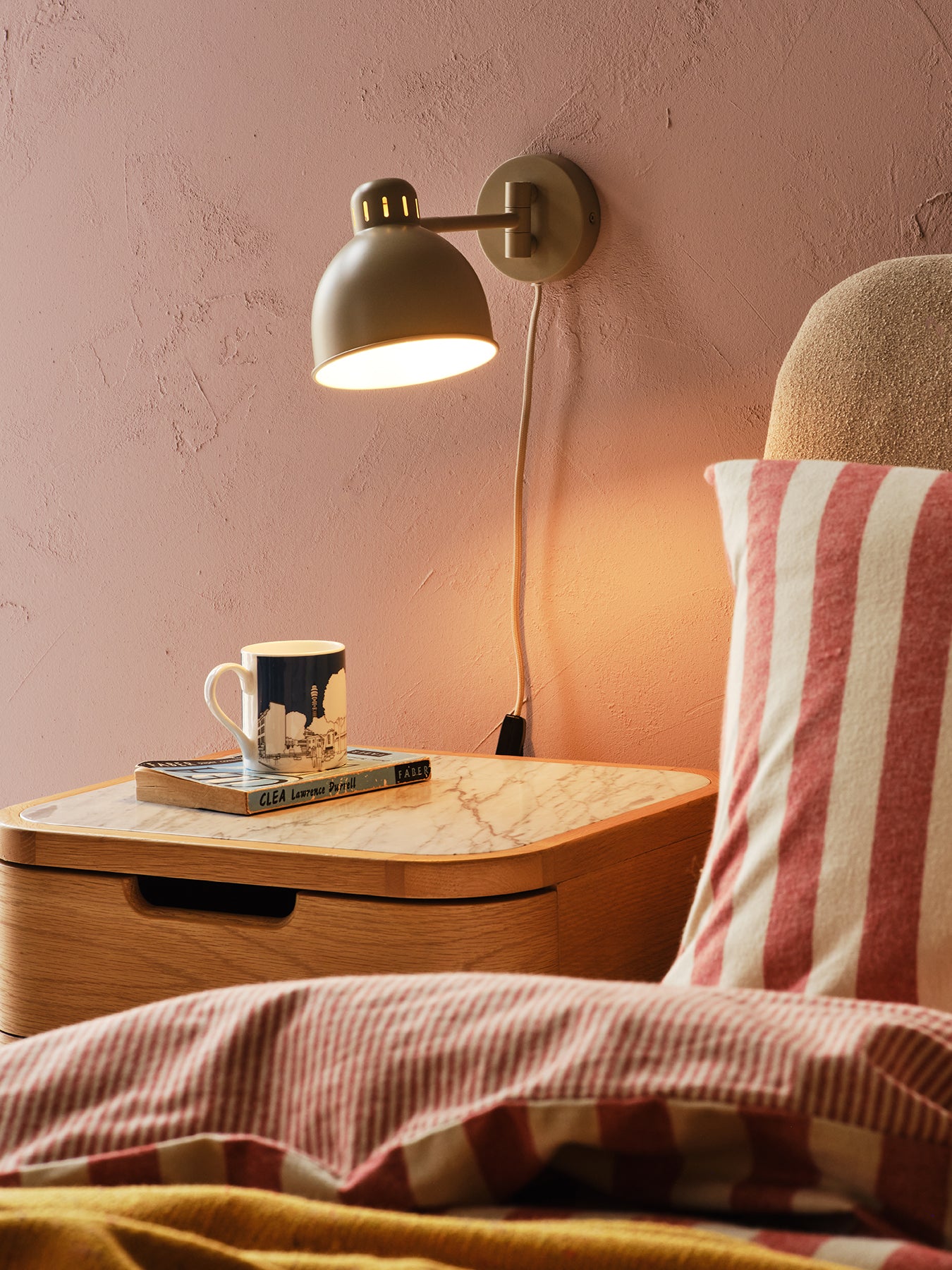 Spencer Metal Wall Lamp Putty