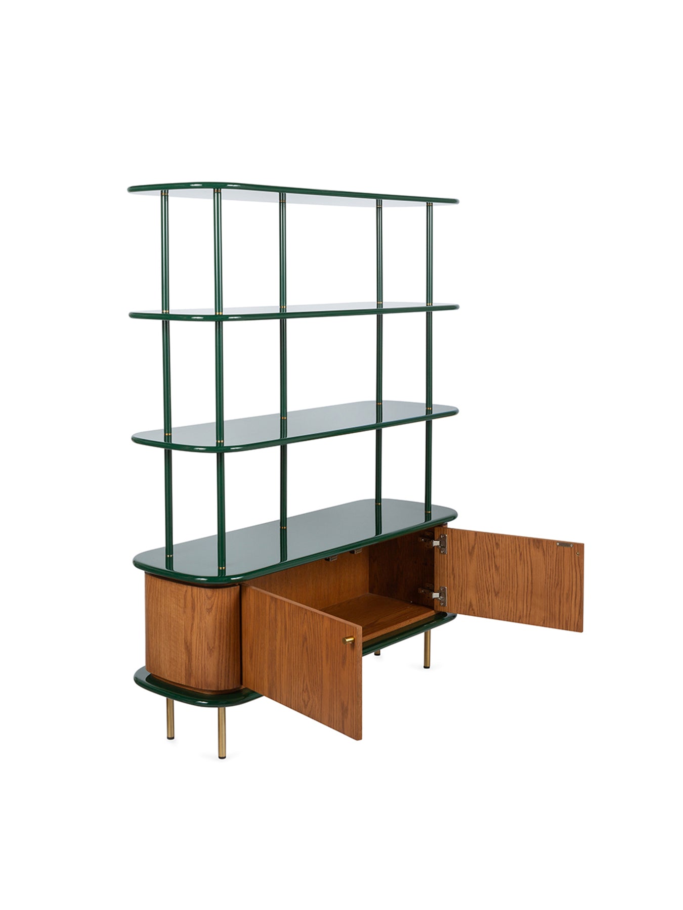 Lando Bookcase Green