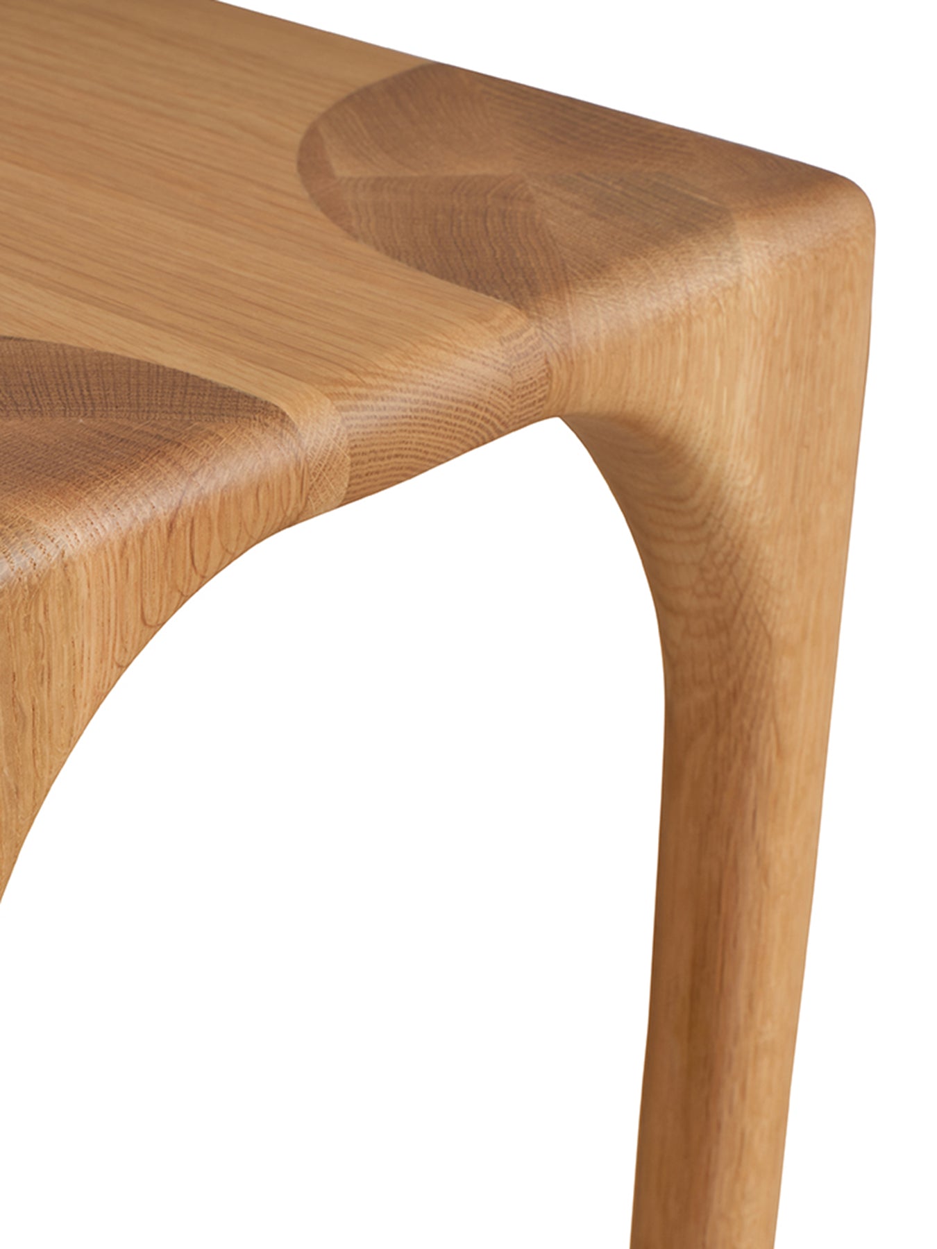 Arch Console Table Oak