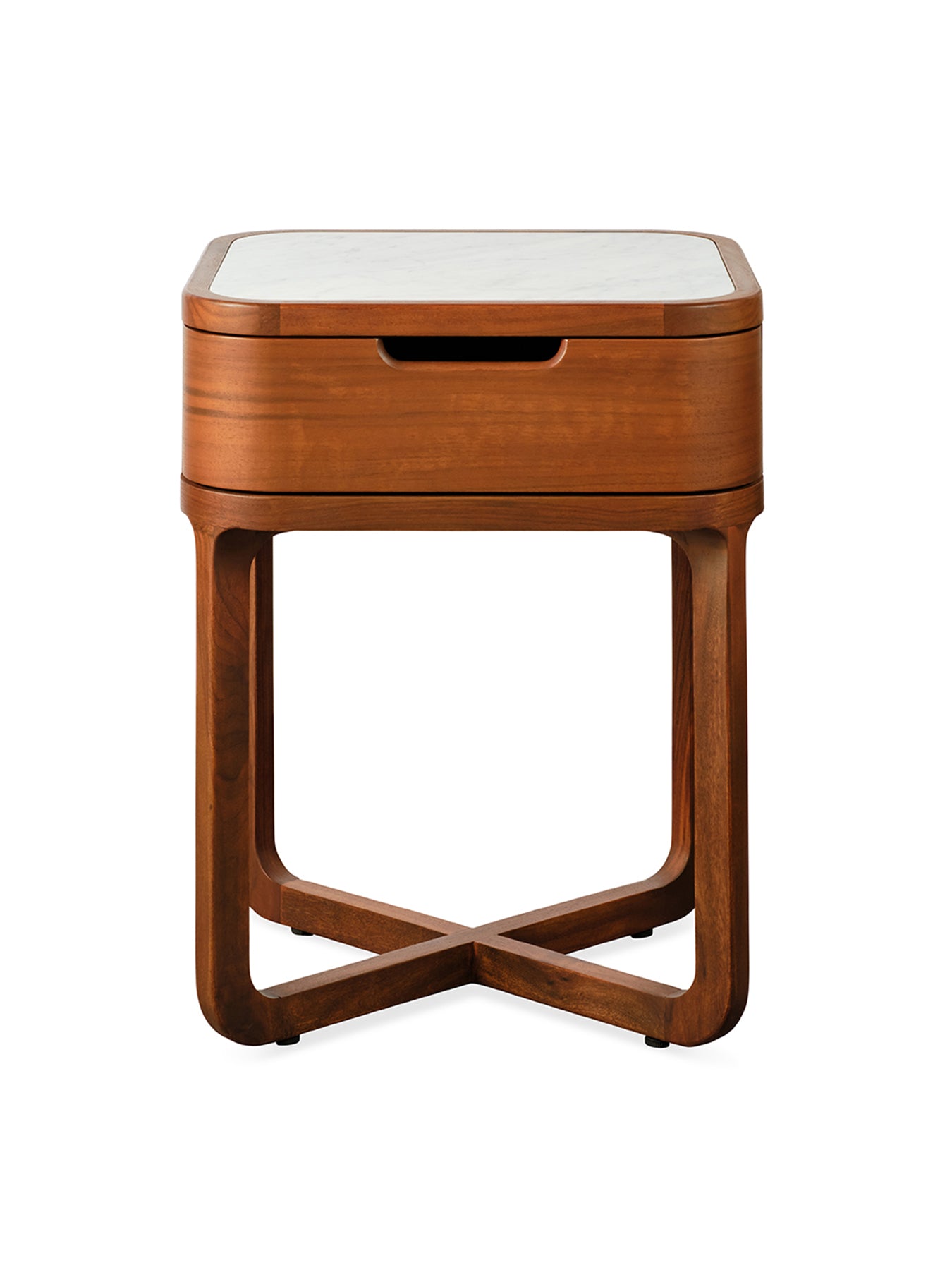 Anais Bedside Table Walnut