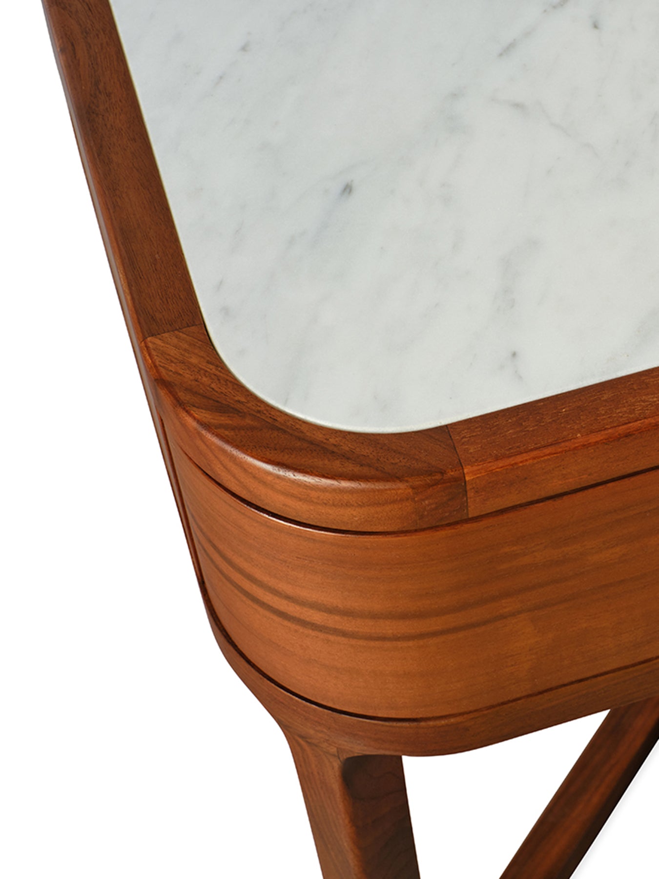 Anais Bedside Table Walnut