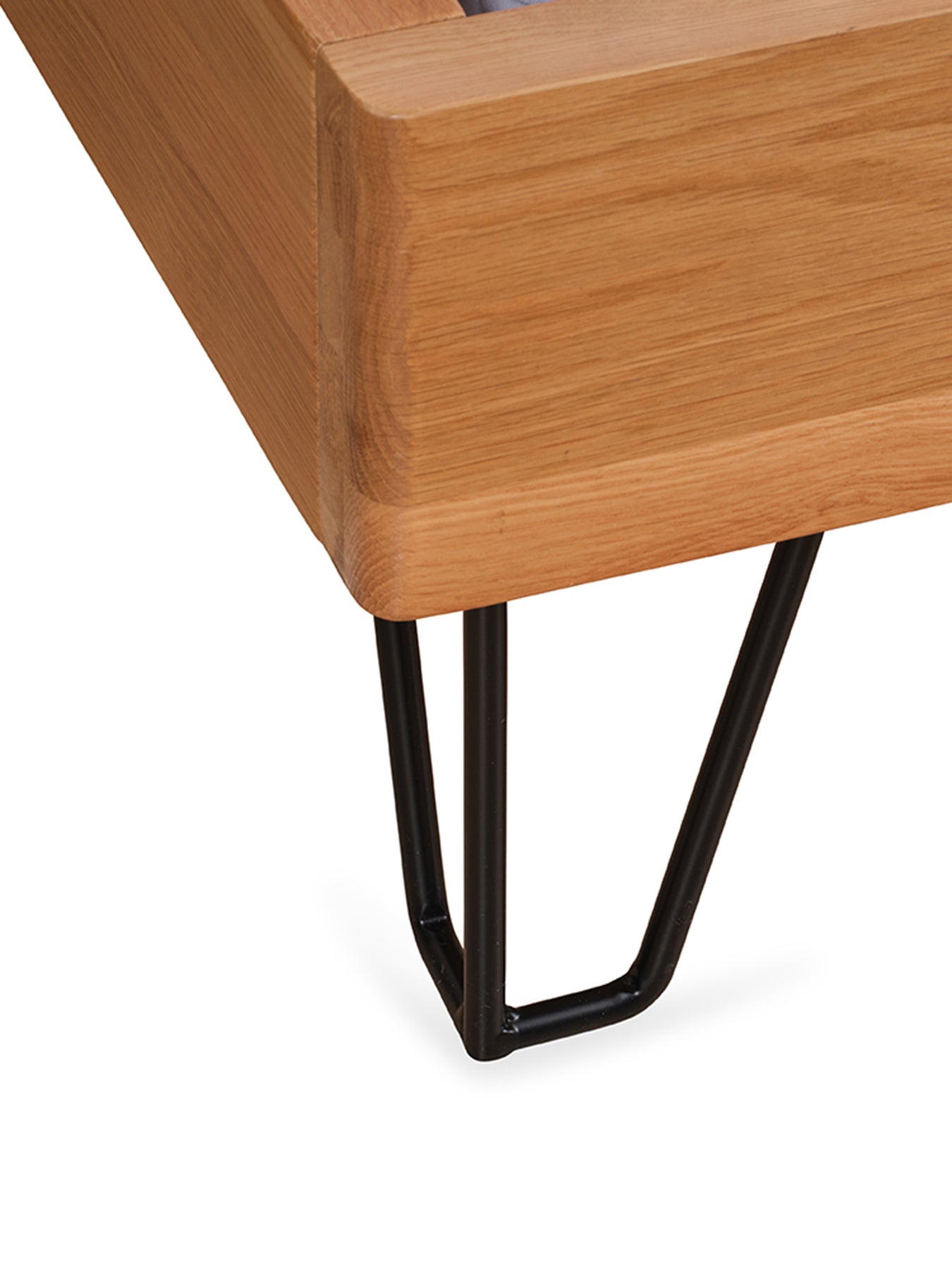 Brunel King Bed Oatmeal