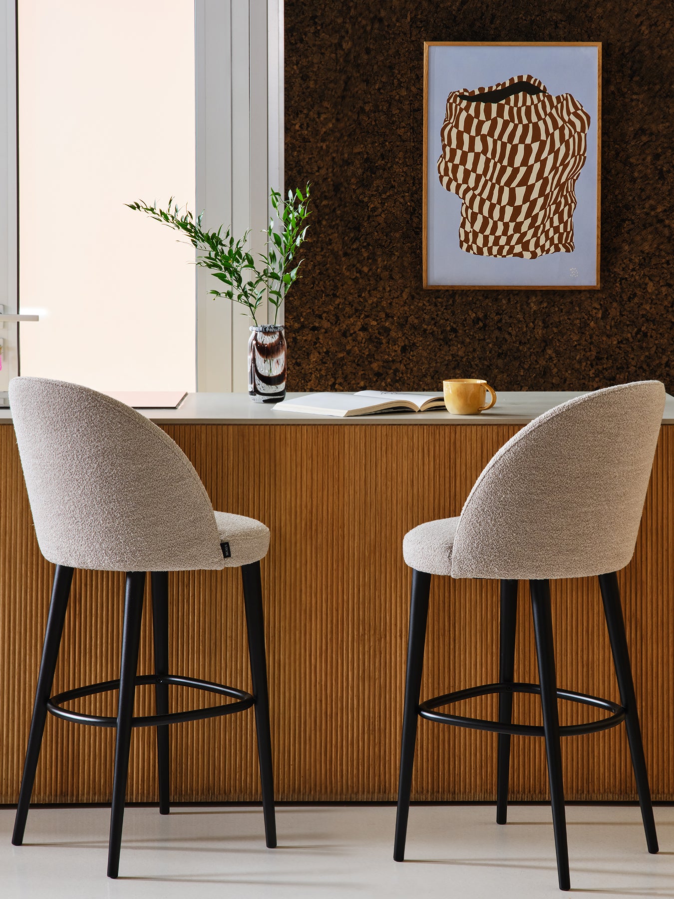 Noella Bedside Table Neutral