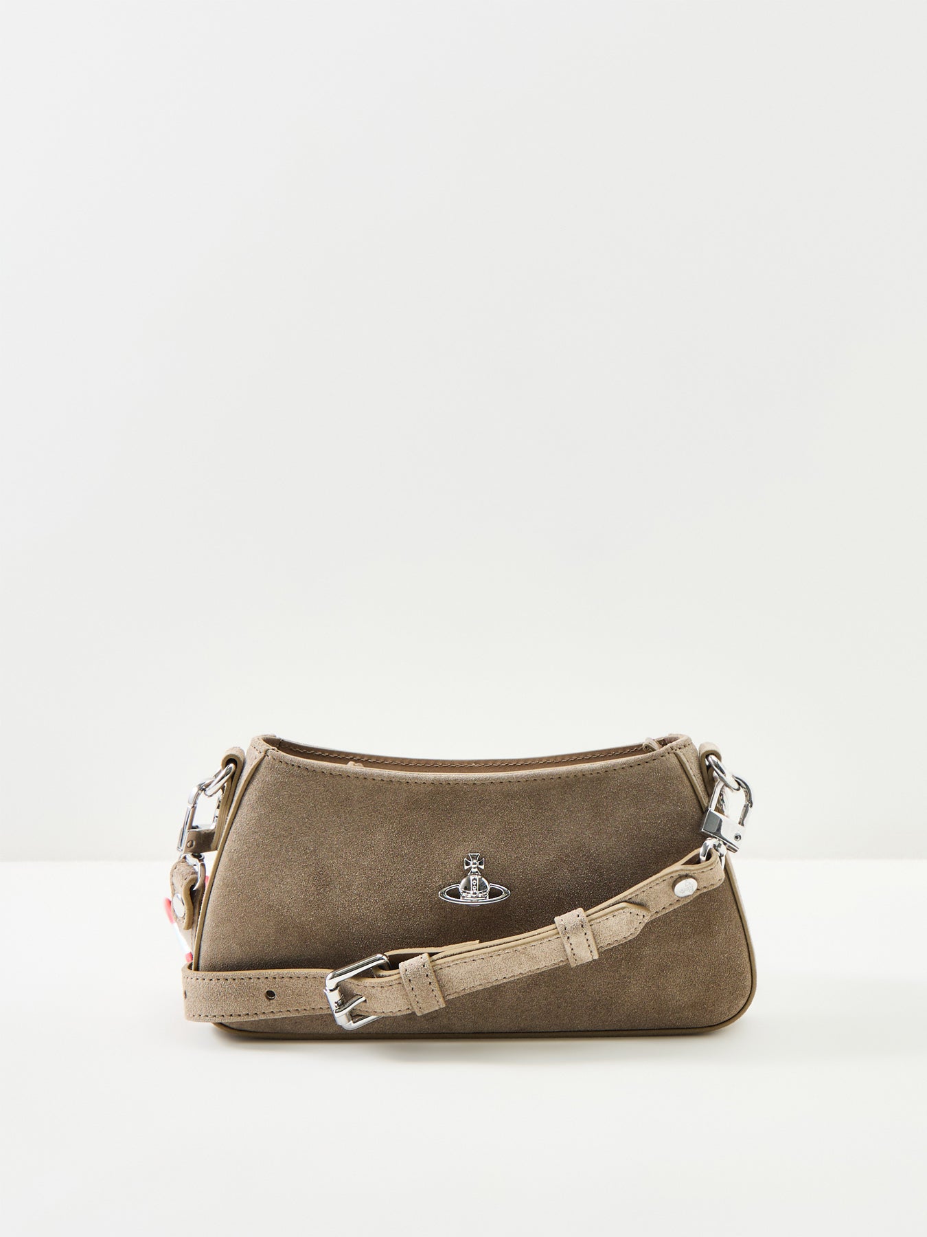Chain Crossbody Bag White