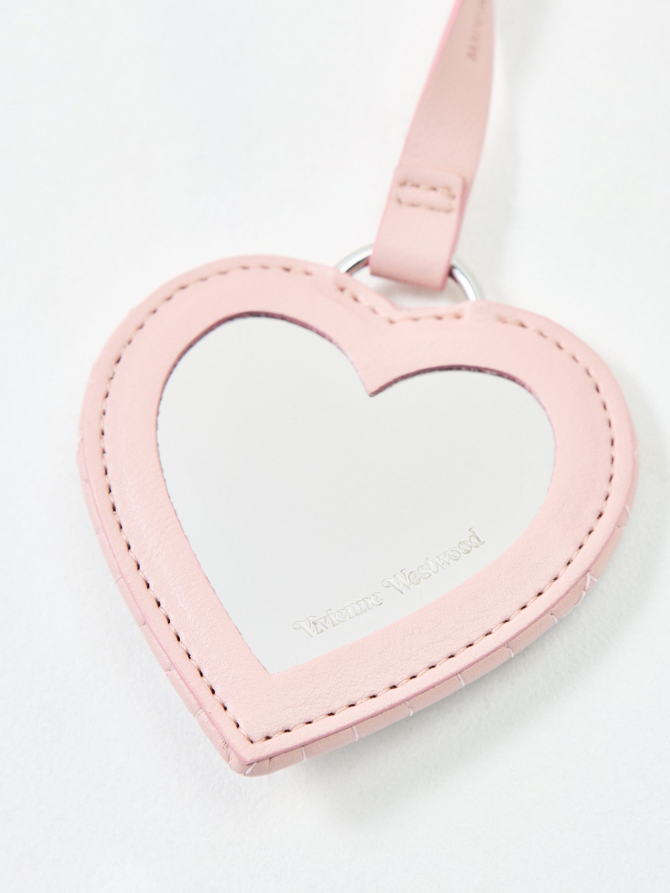 Heart Mirror Charm