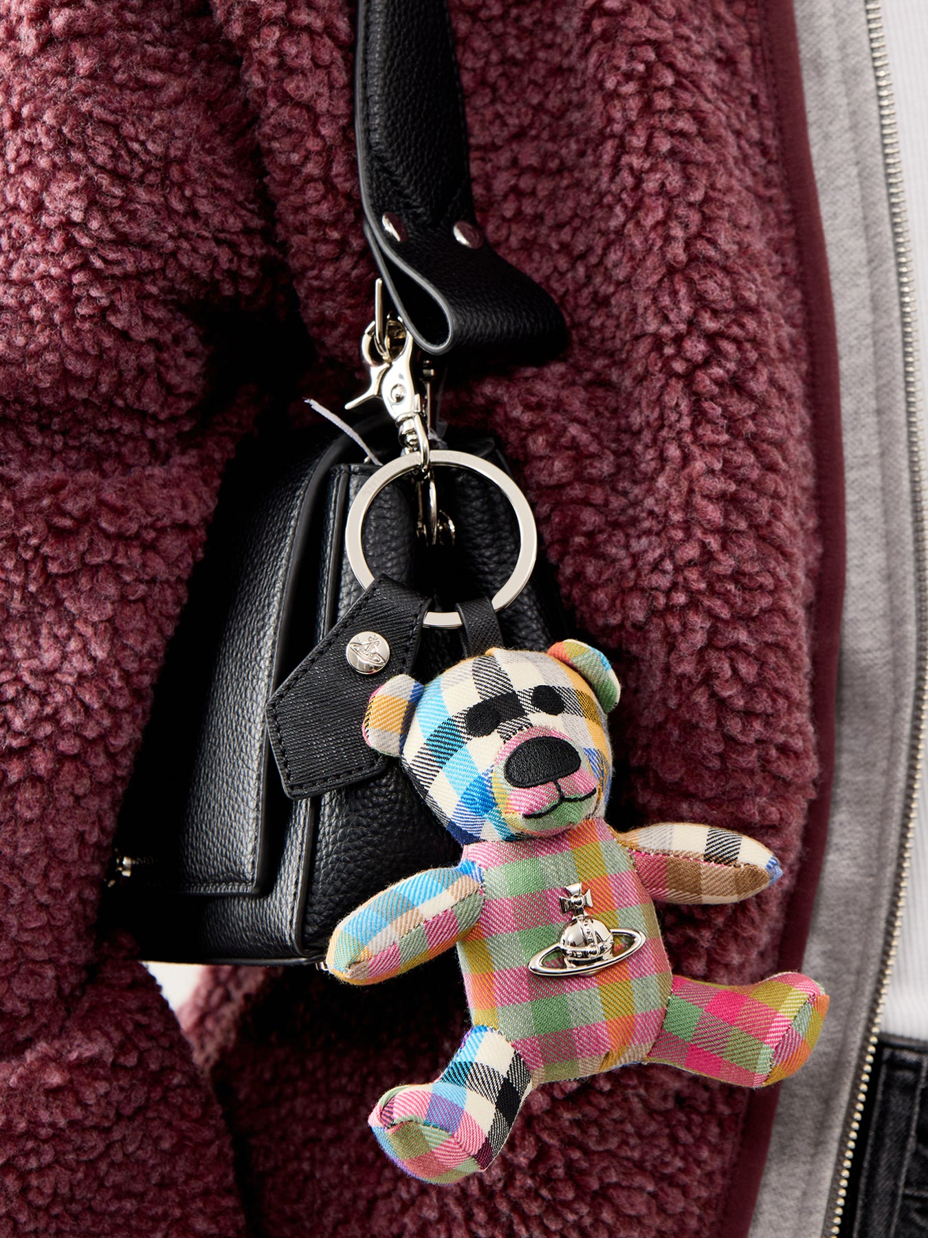 Teddy Bear Handbag Charm