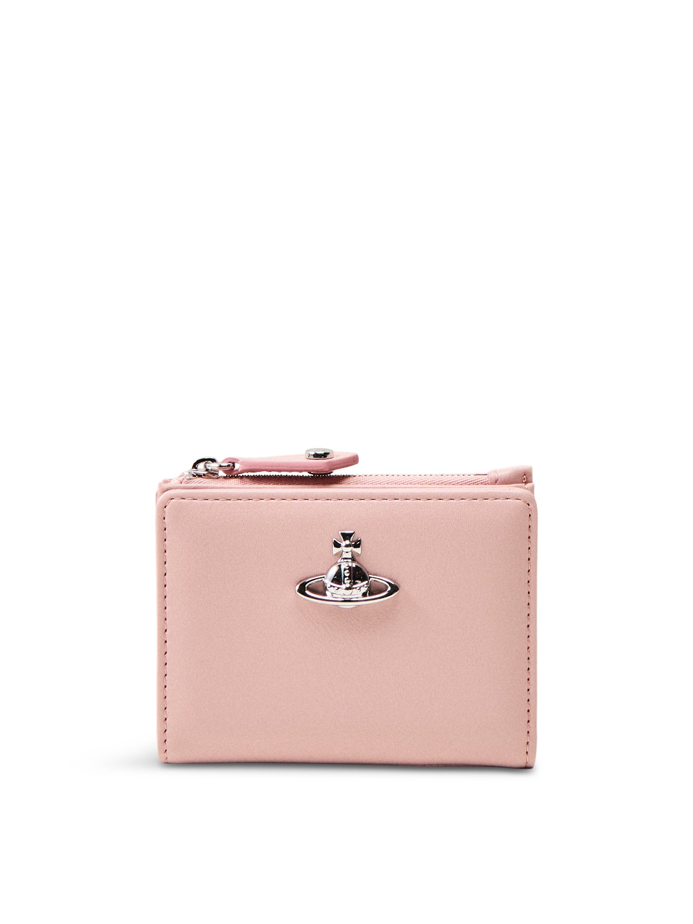 Slim Flap Wallet Pastel Pink