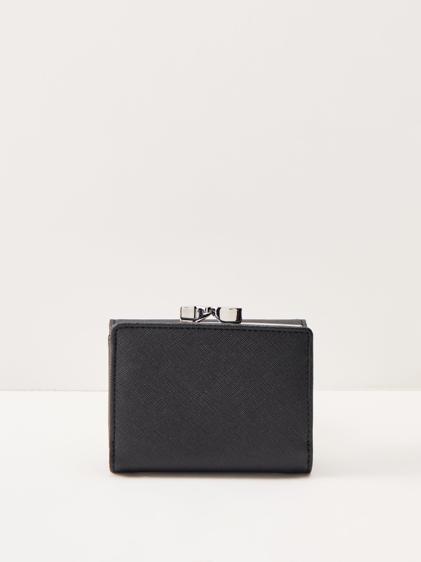 Small Frame Wallet Black