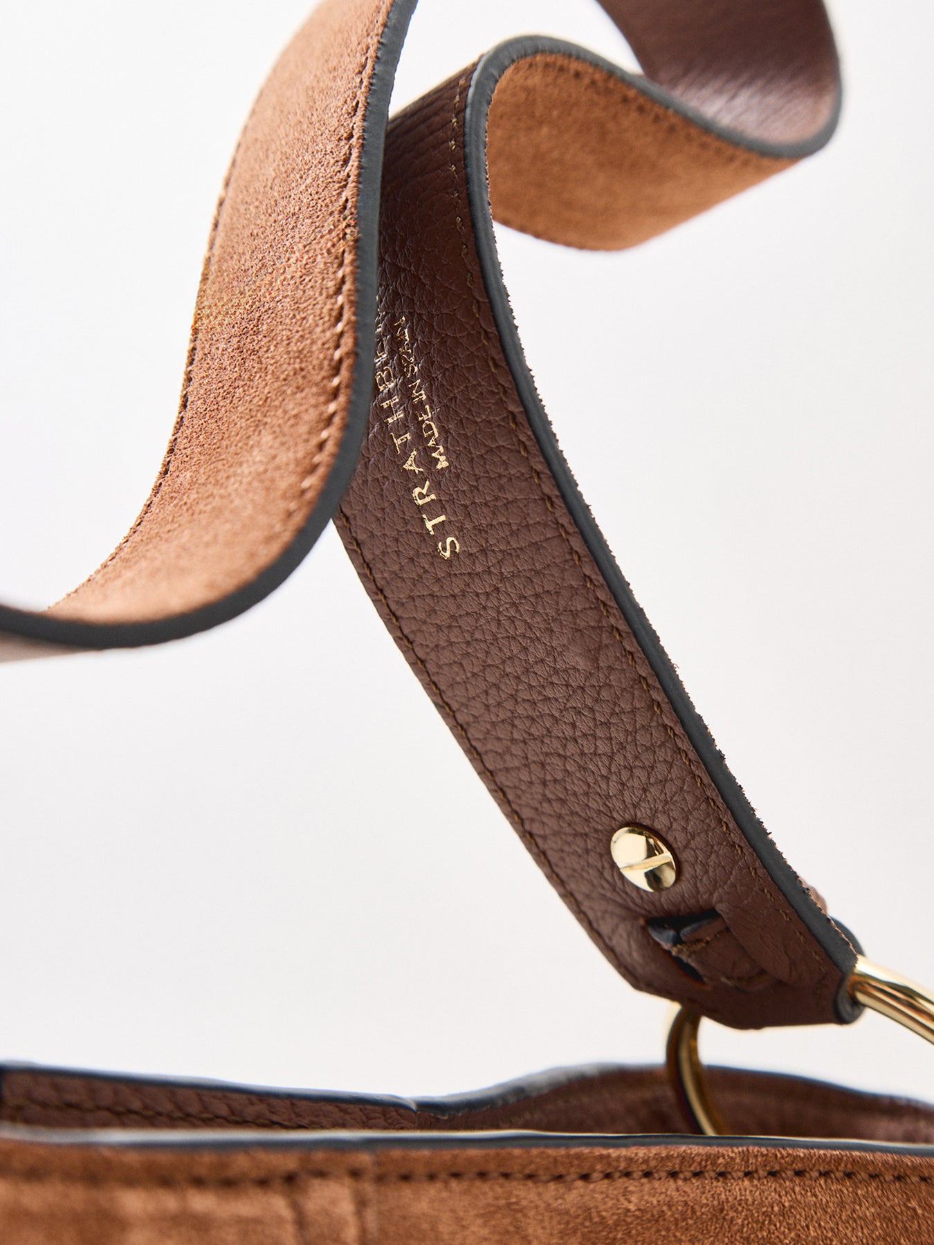 Lana Hobo Suede Tote Bag Tan