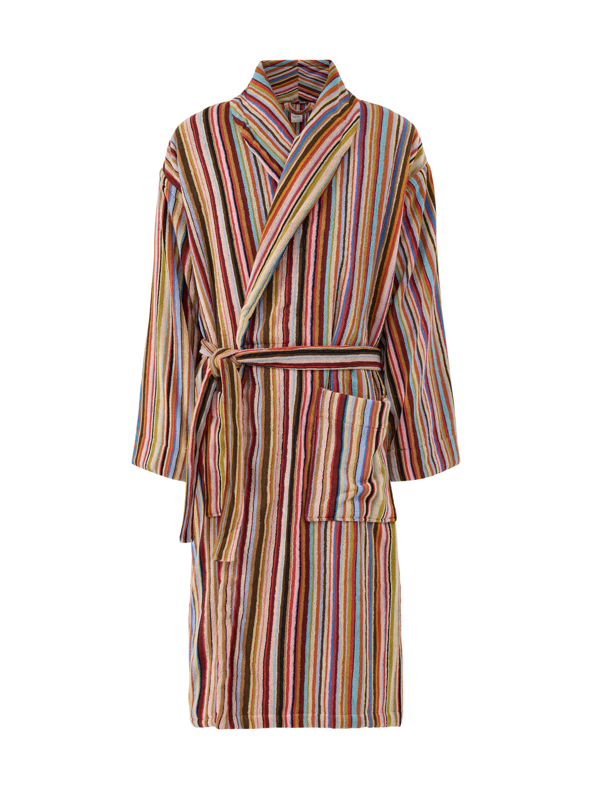 Cotton Signature Dressing Gown – Multi