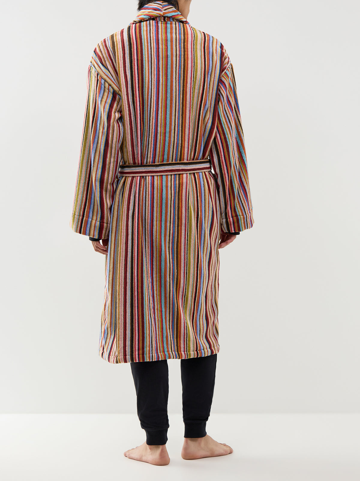 Cotton Signature Dressing Gown – Multi