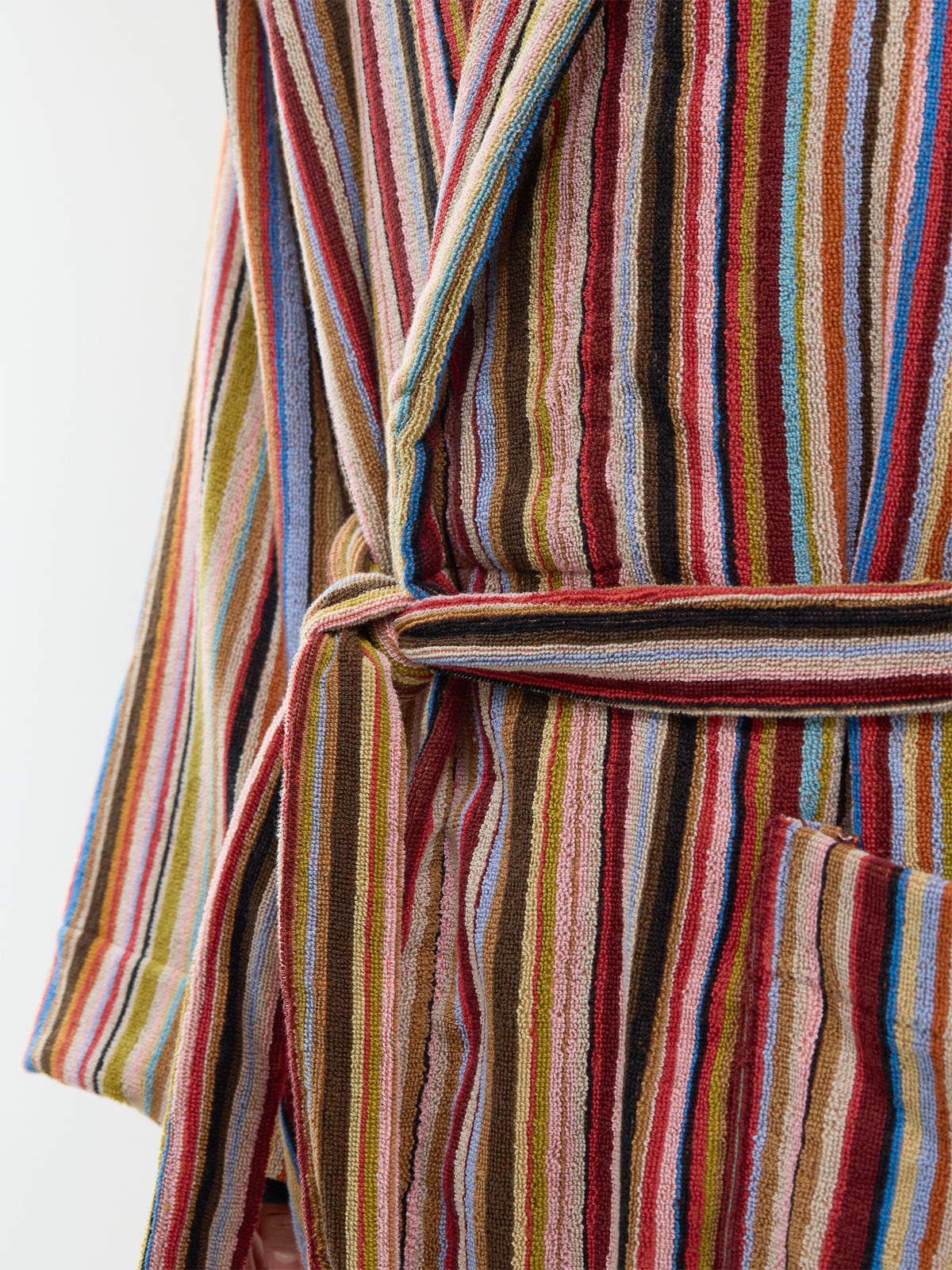 Cotton Signature Dressing Gown – Multi