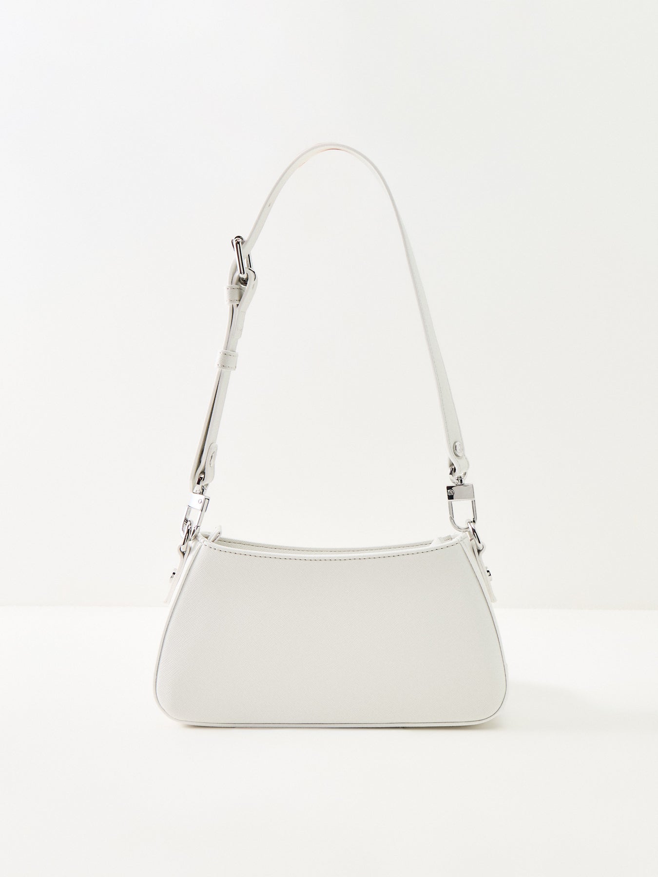 Tasha Shoulder Phone Bag White