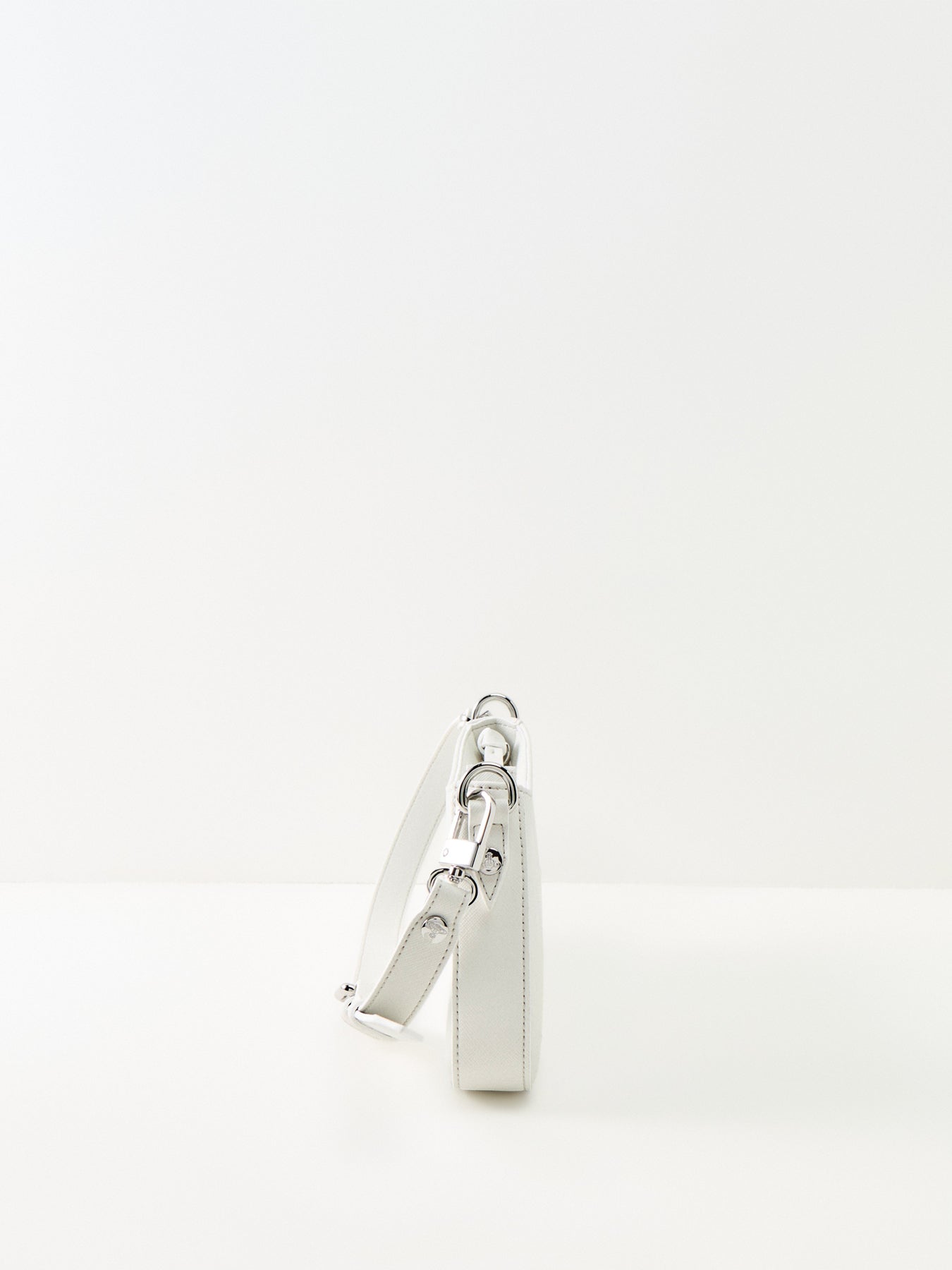 Tasha Shoulder Phone Bag White