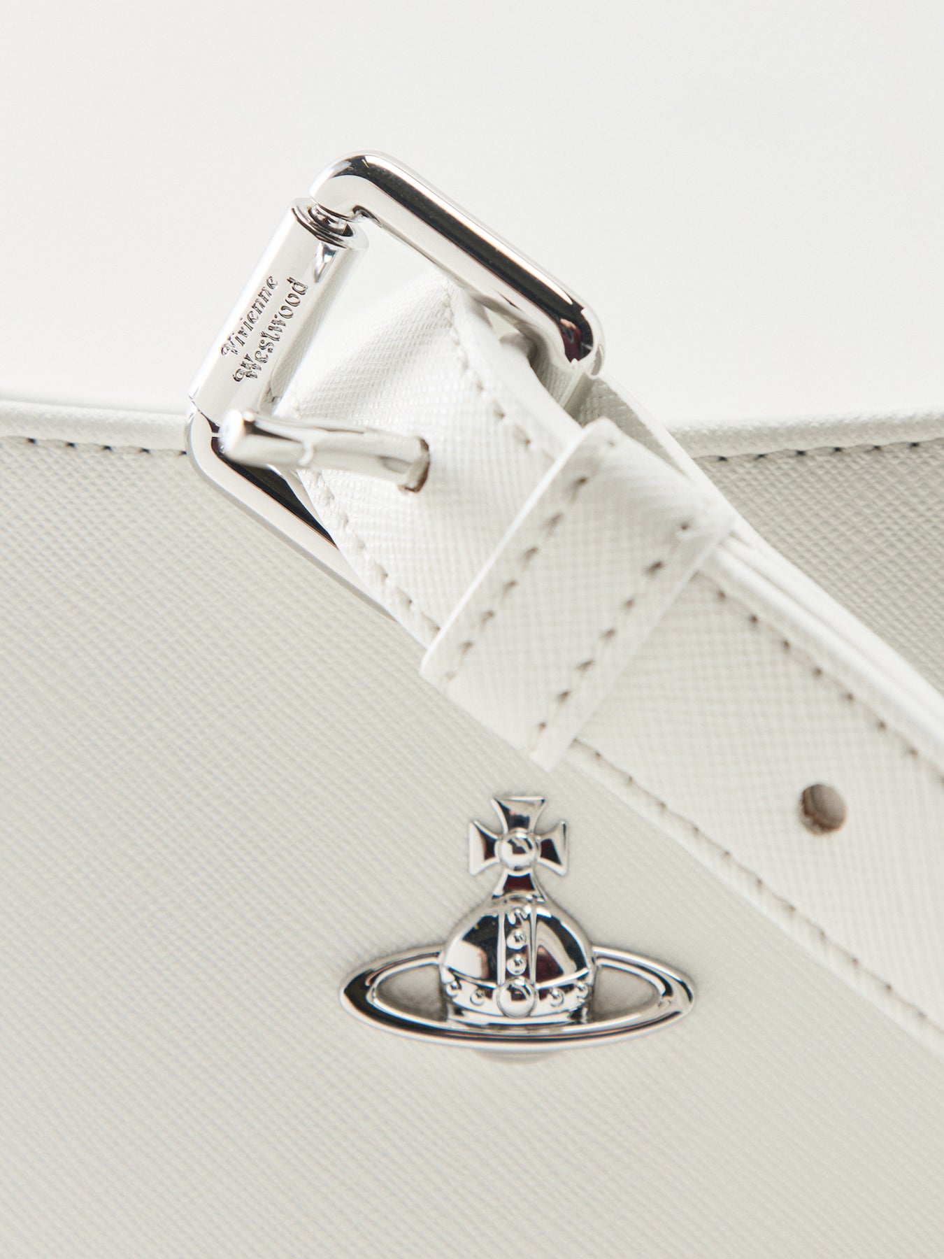 Tasha Shoulder Phone Bag White