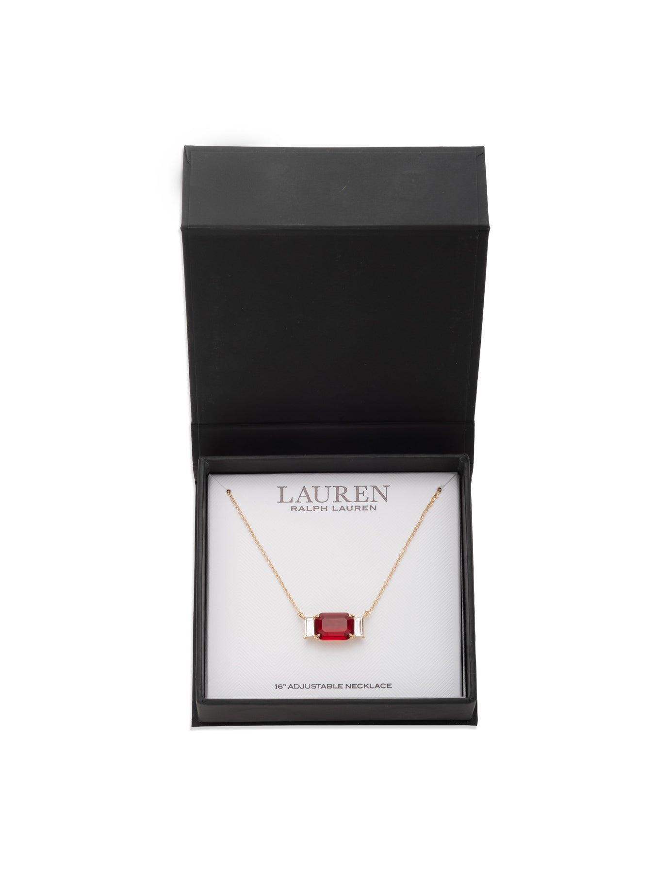 Stone Pendant Necklace Gold
