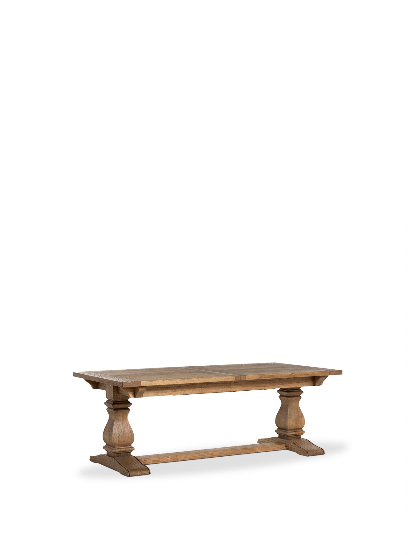 Papillon Extending Dining Table Brown