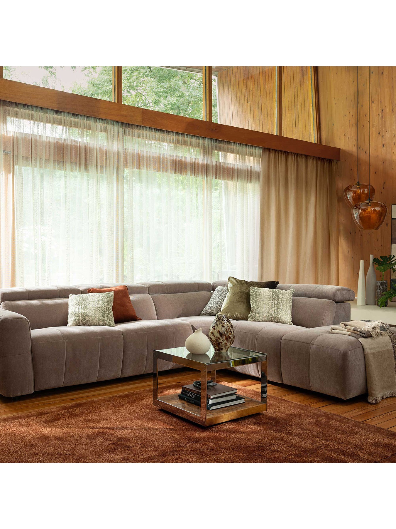 Rochester Corner Sofa Neutral