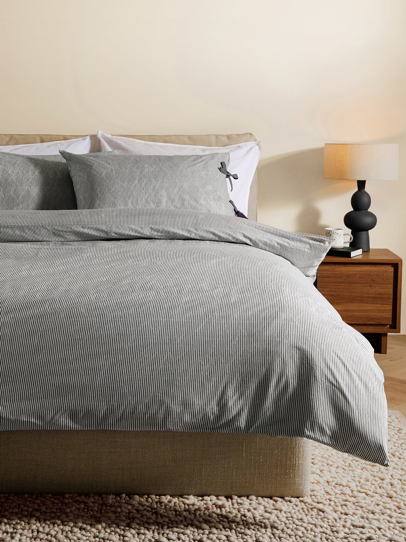 Ansel Duvet Set Grey