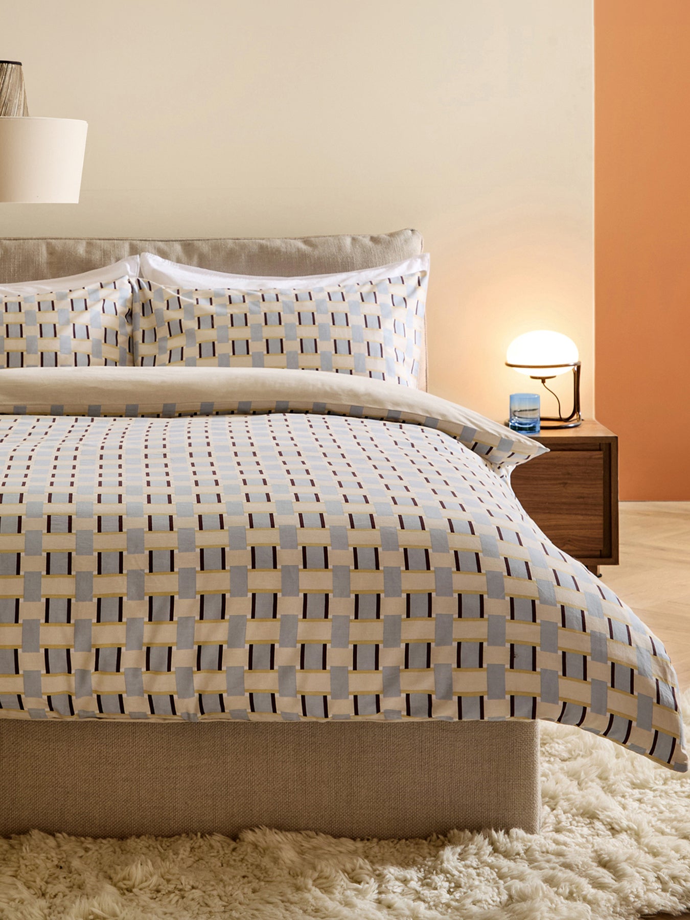 Finnur Duvet Set Brown