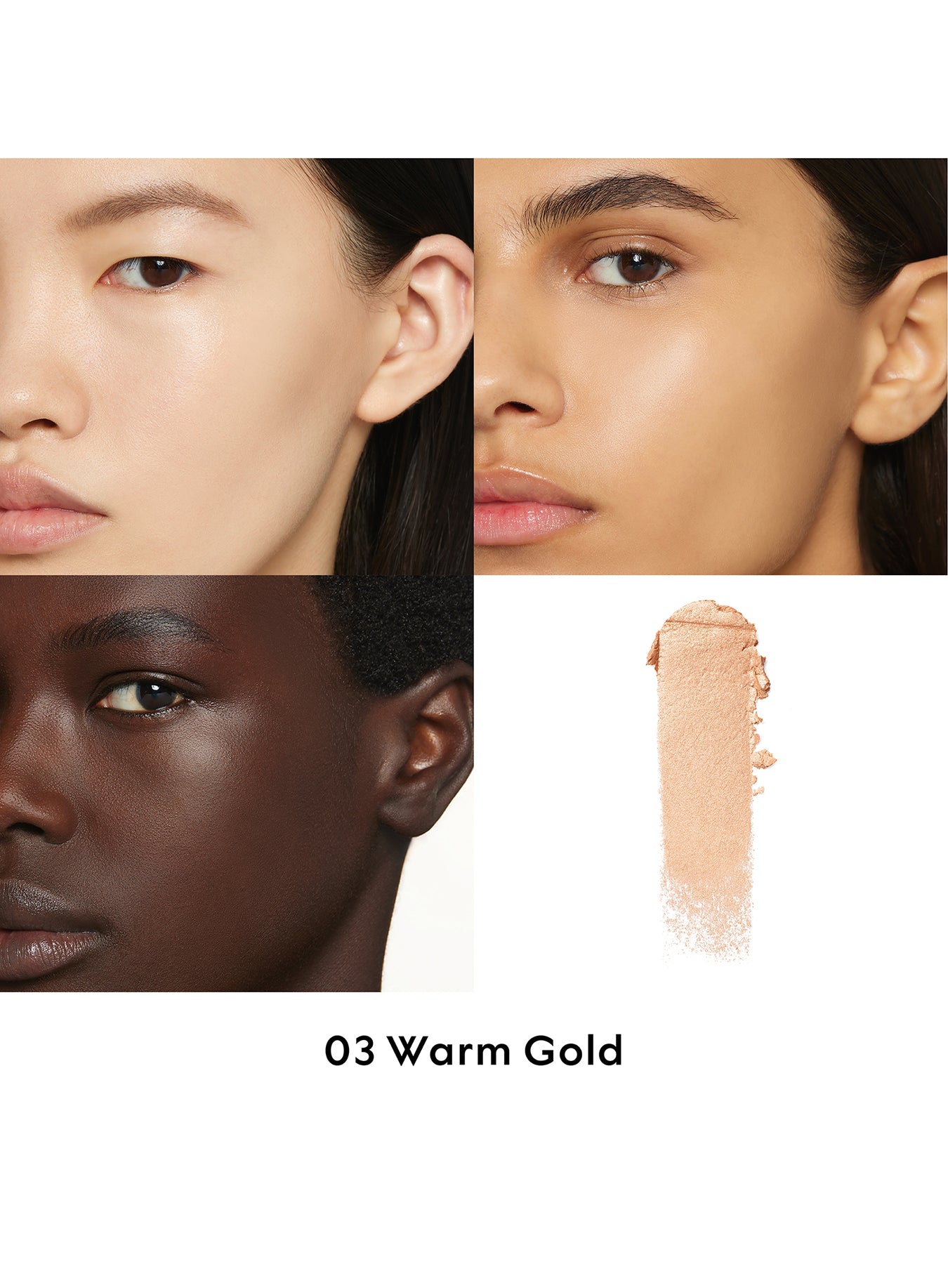 Holiday Glow Highlighter Warm Gold 03