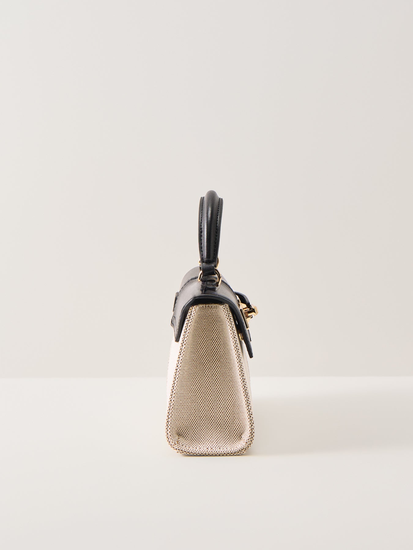 Elise Top Handle Bag Black