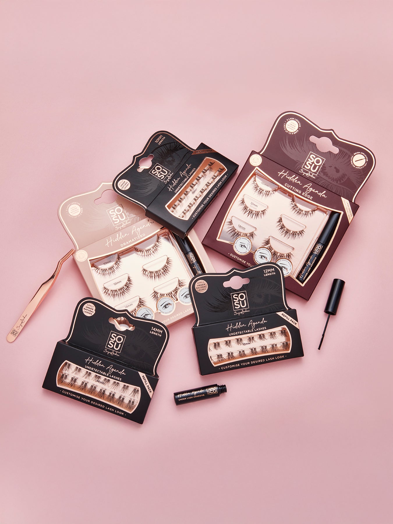 Hidden Agenda Lash Cluster Refills 10mm