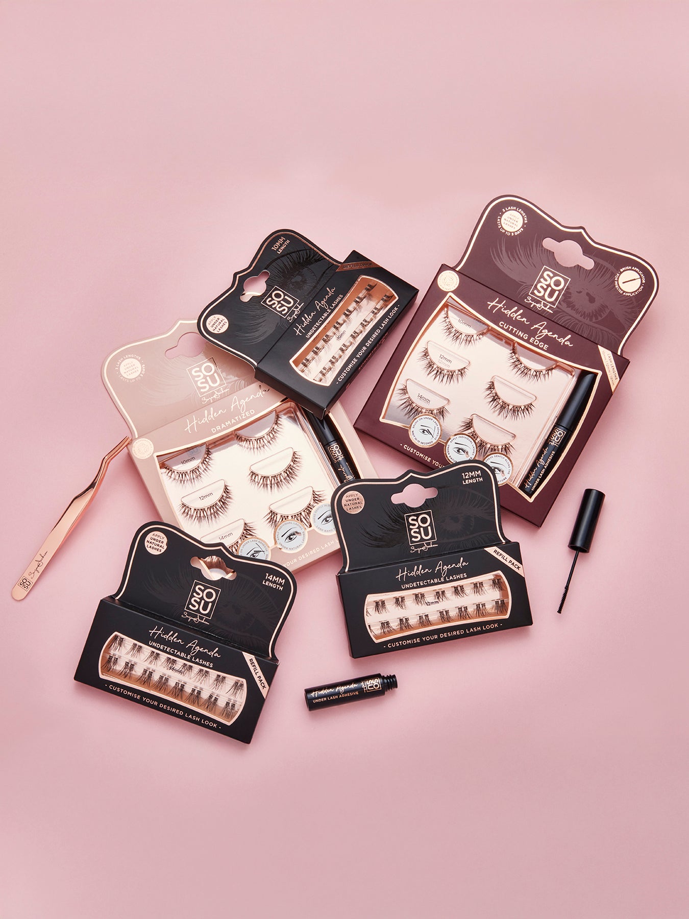 Hidden Agenda Lash Cluster Refills 10mm