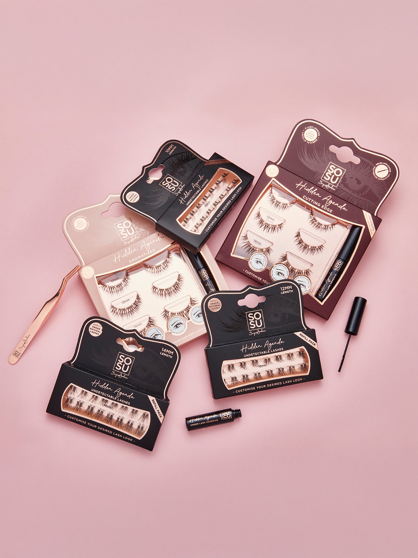 Hidden Agenda Lash Cluster Refills 12mm