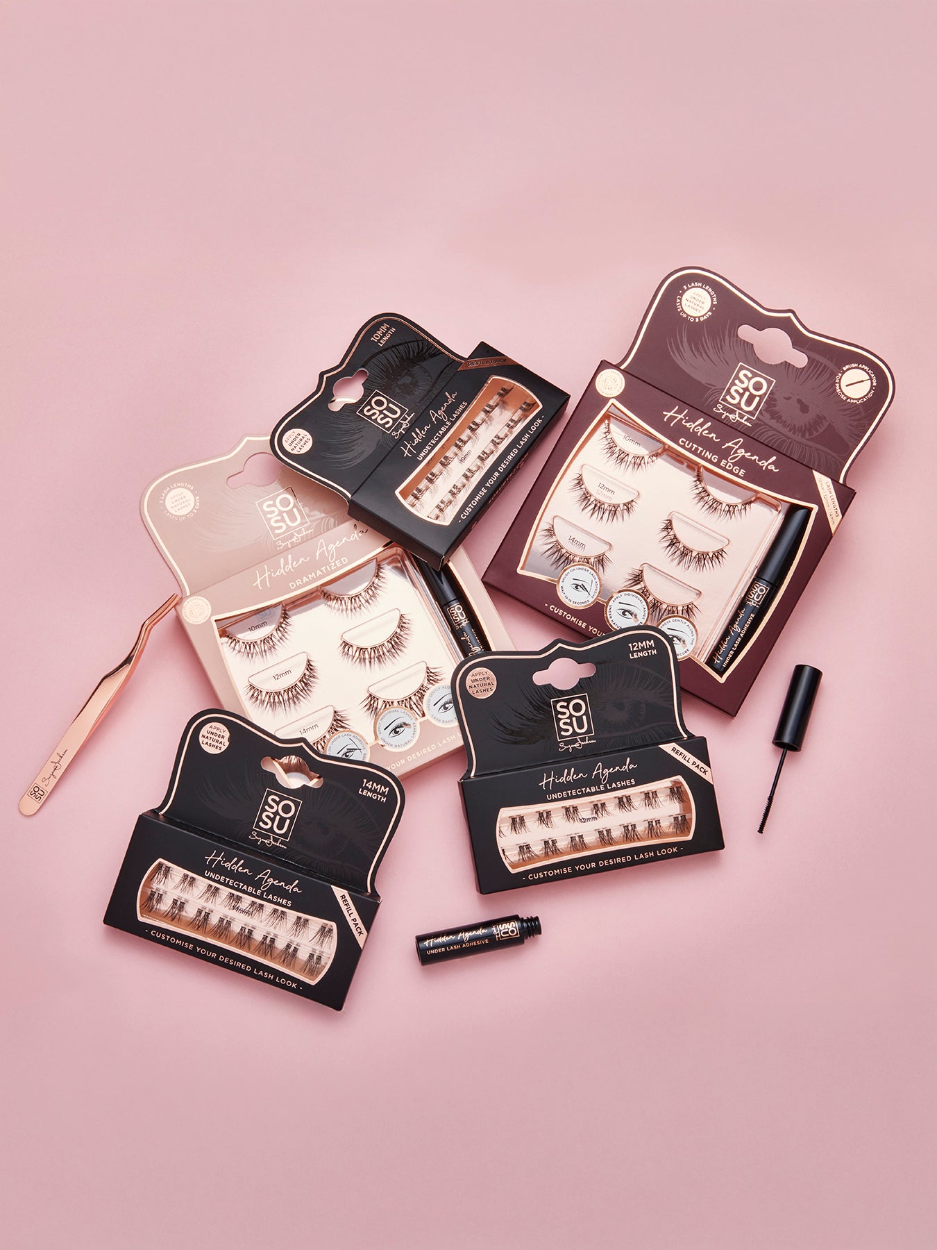 Hidden Agenda Lash Cluster Refills 12mm