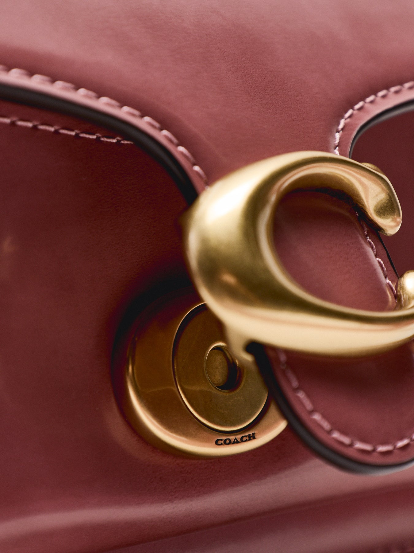 Tabby 20 Spazzolato Leather Shoulder Bag Peony