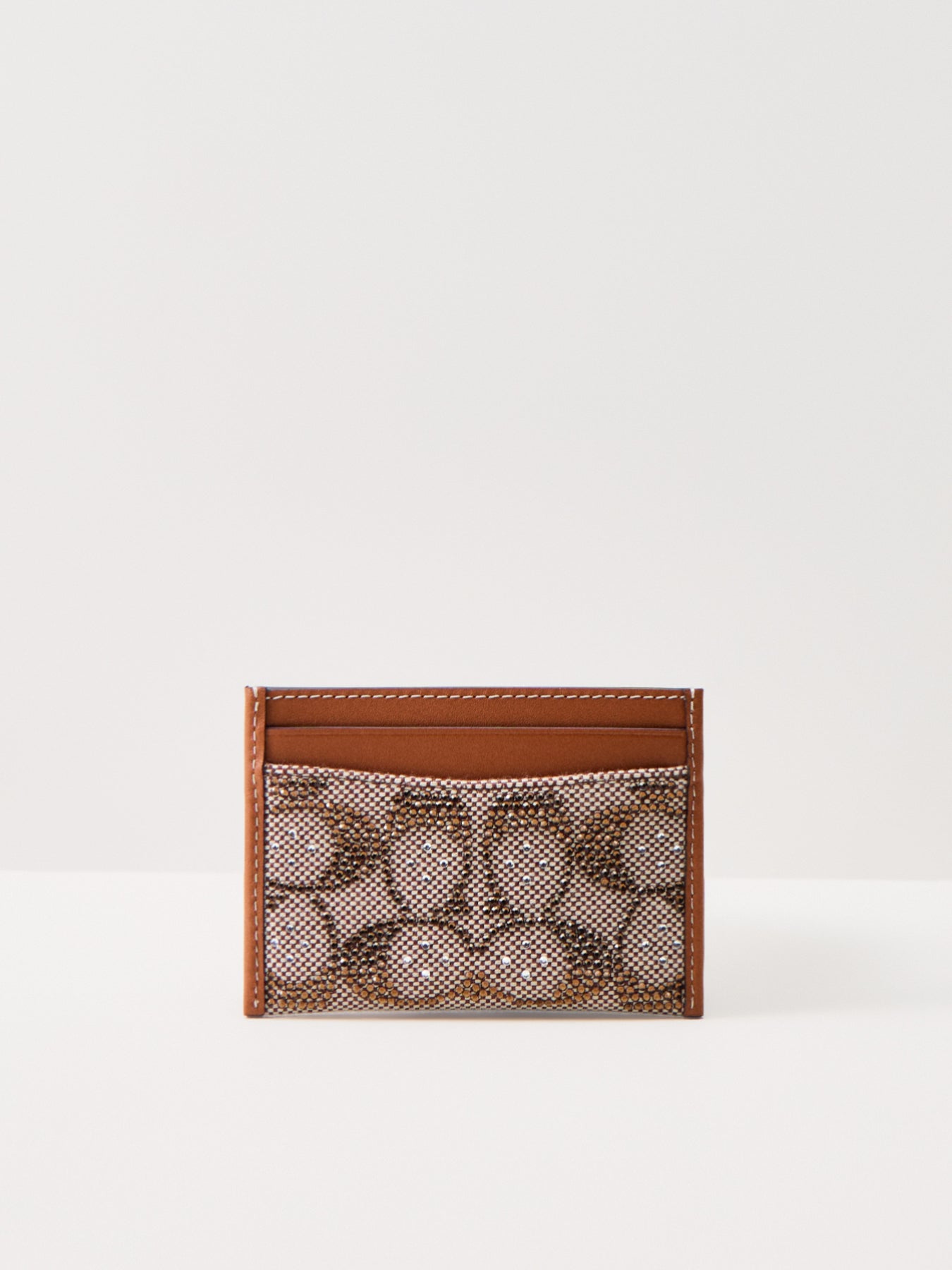 Crystal Signature Jacquard Essential Card Case
