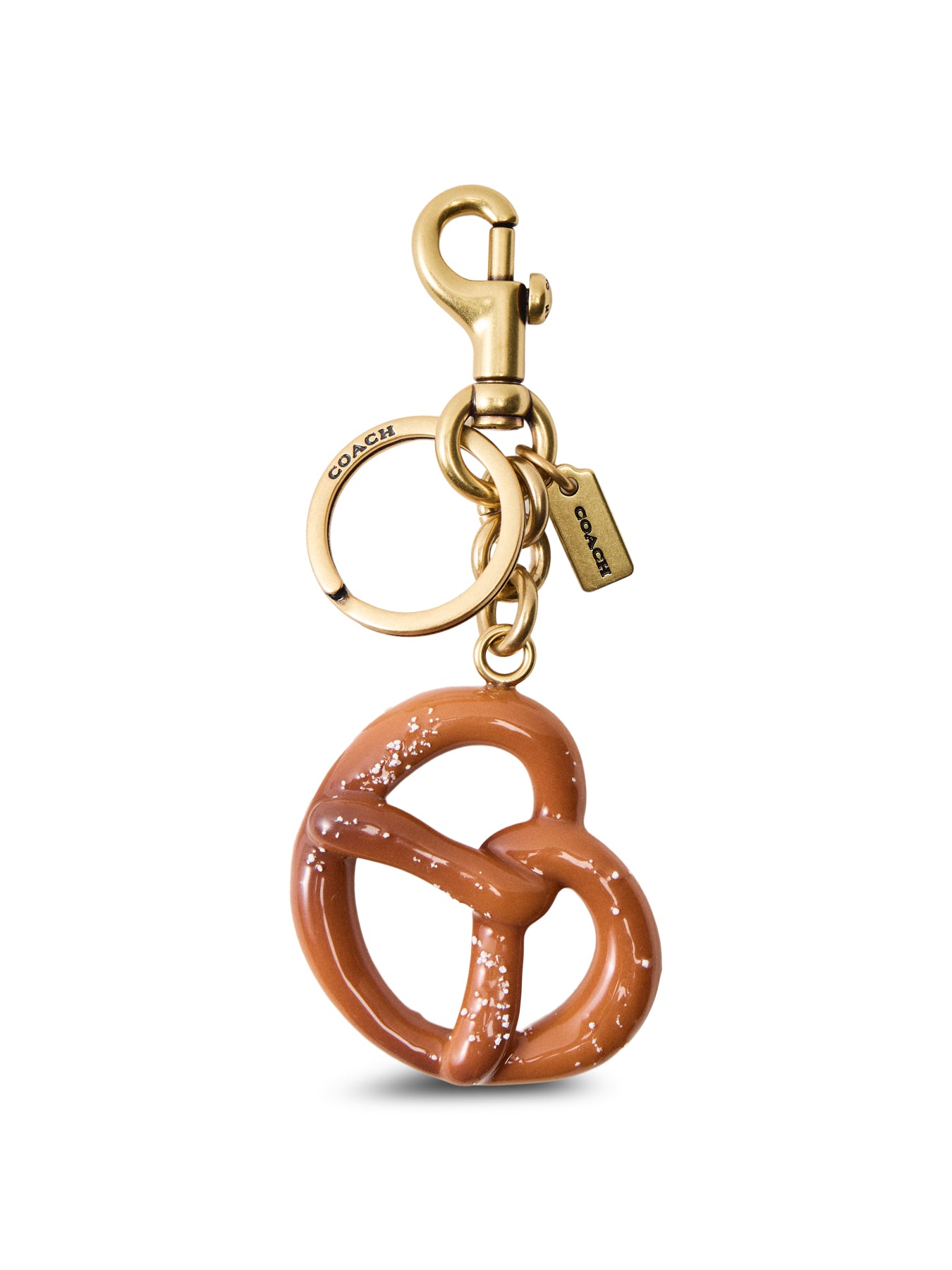 Small Pretzel Bag Charm