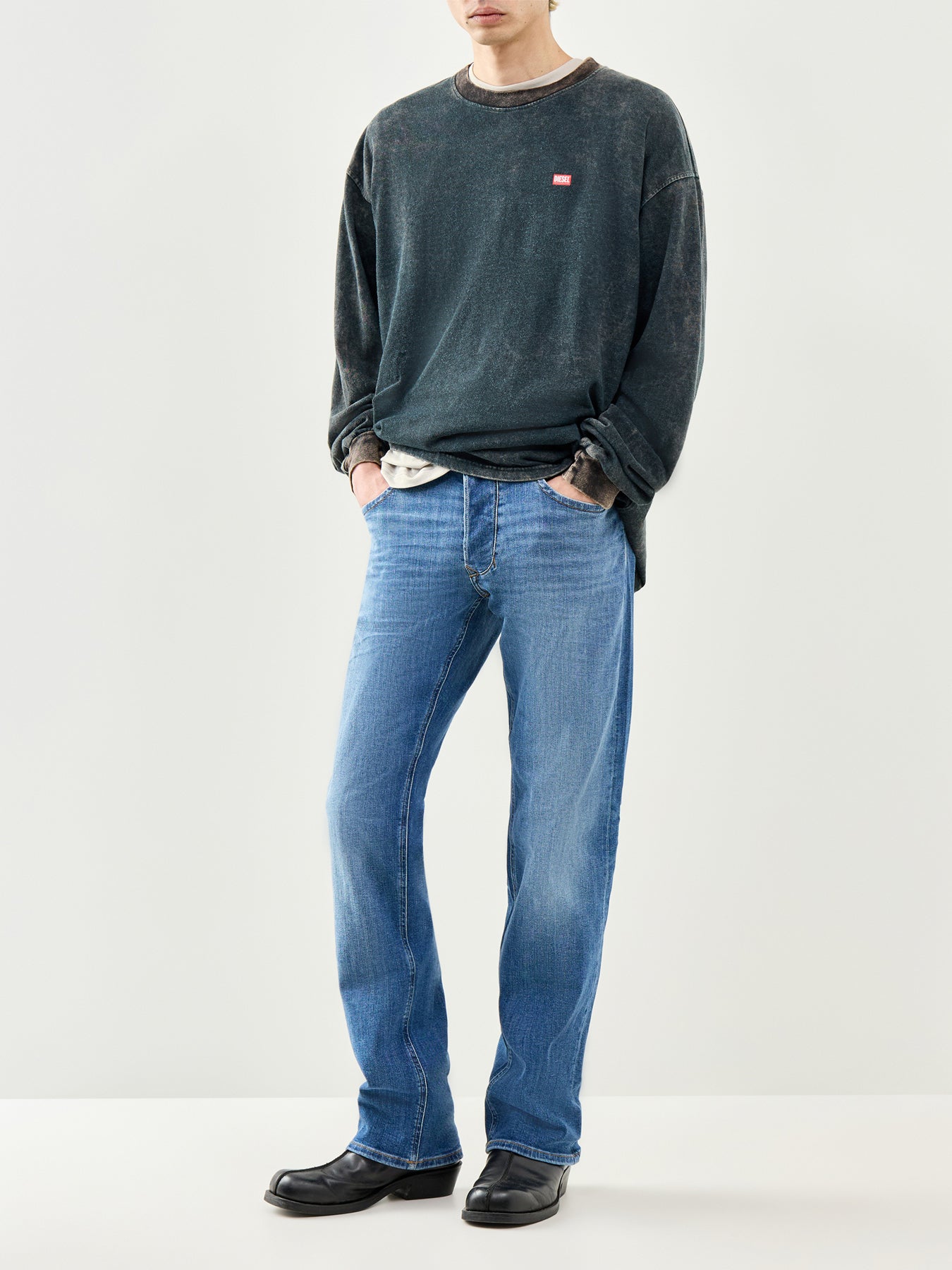 Diesel 1985 Larkee Regular Fit Jeans in Blue