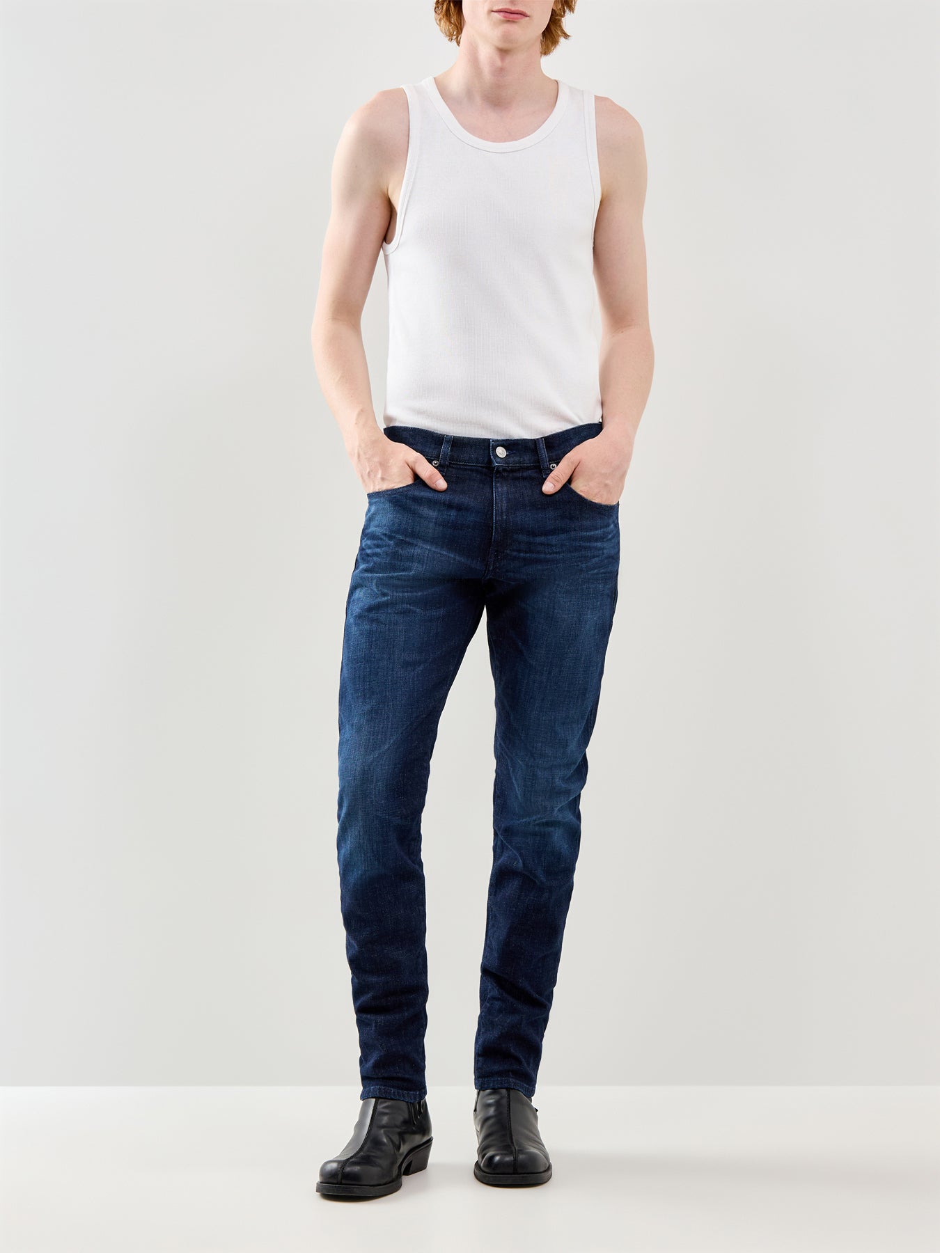 2019 D-Strukt Slim Fit Jeans Blue