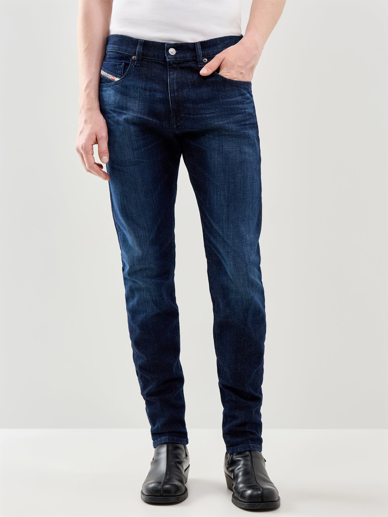 2019 D-Strukt Slim Fit Jeans Blue