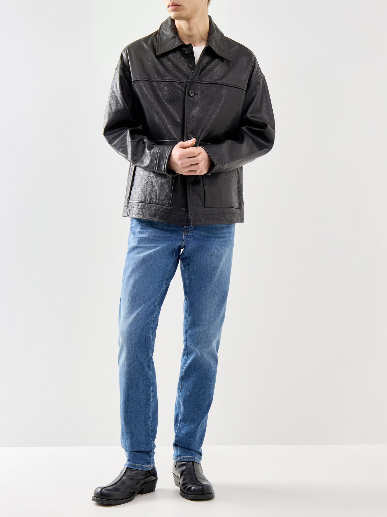 D-Vyl Slim Straight Jeans Blue
