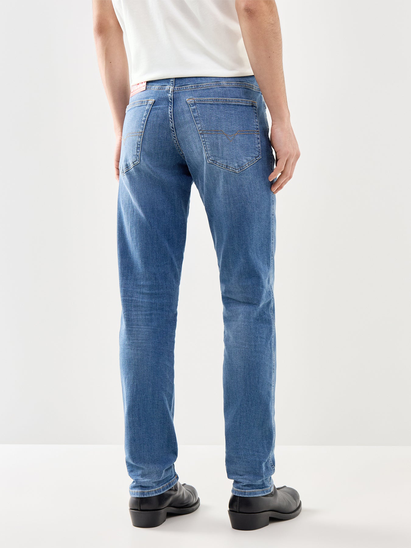 D-Vyl Slim Straight Jeans Blue