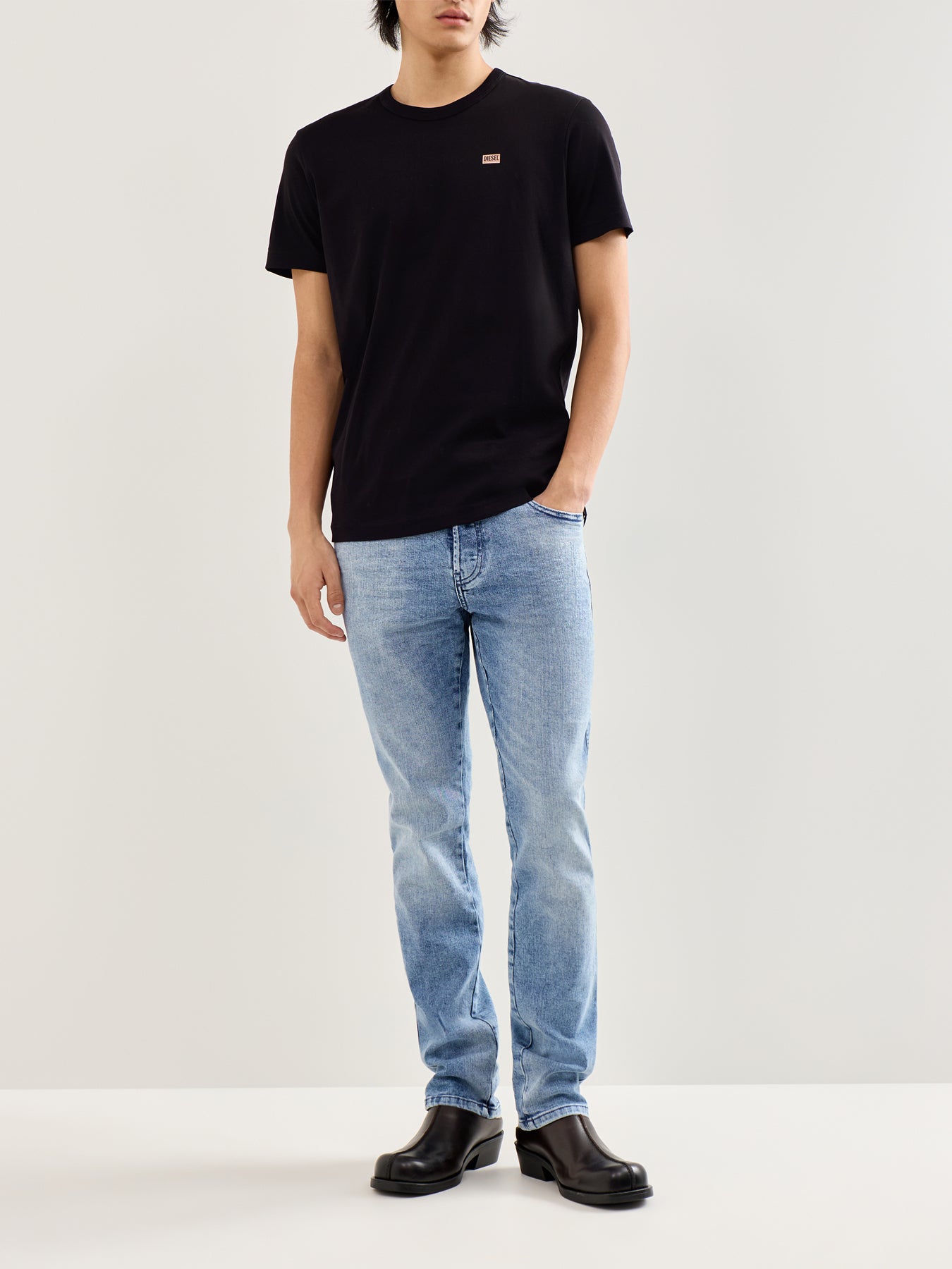 T-Miegor-K77 Small Logo T-Shirt Black