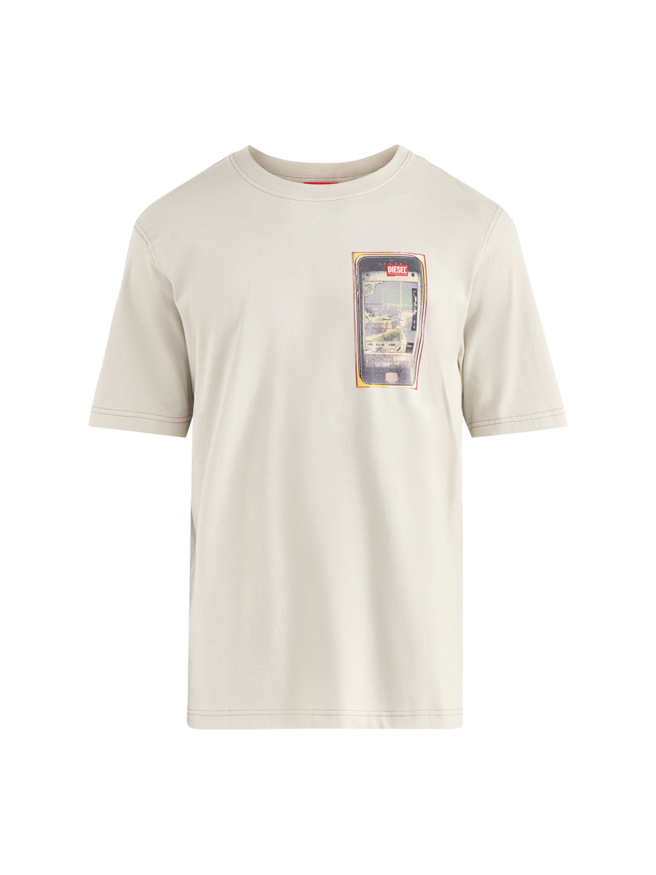 T-Adjust-V1 Graphic T-Shirt Cream