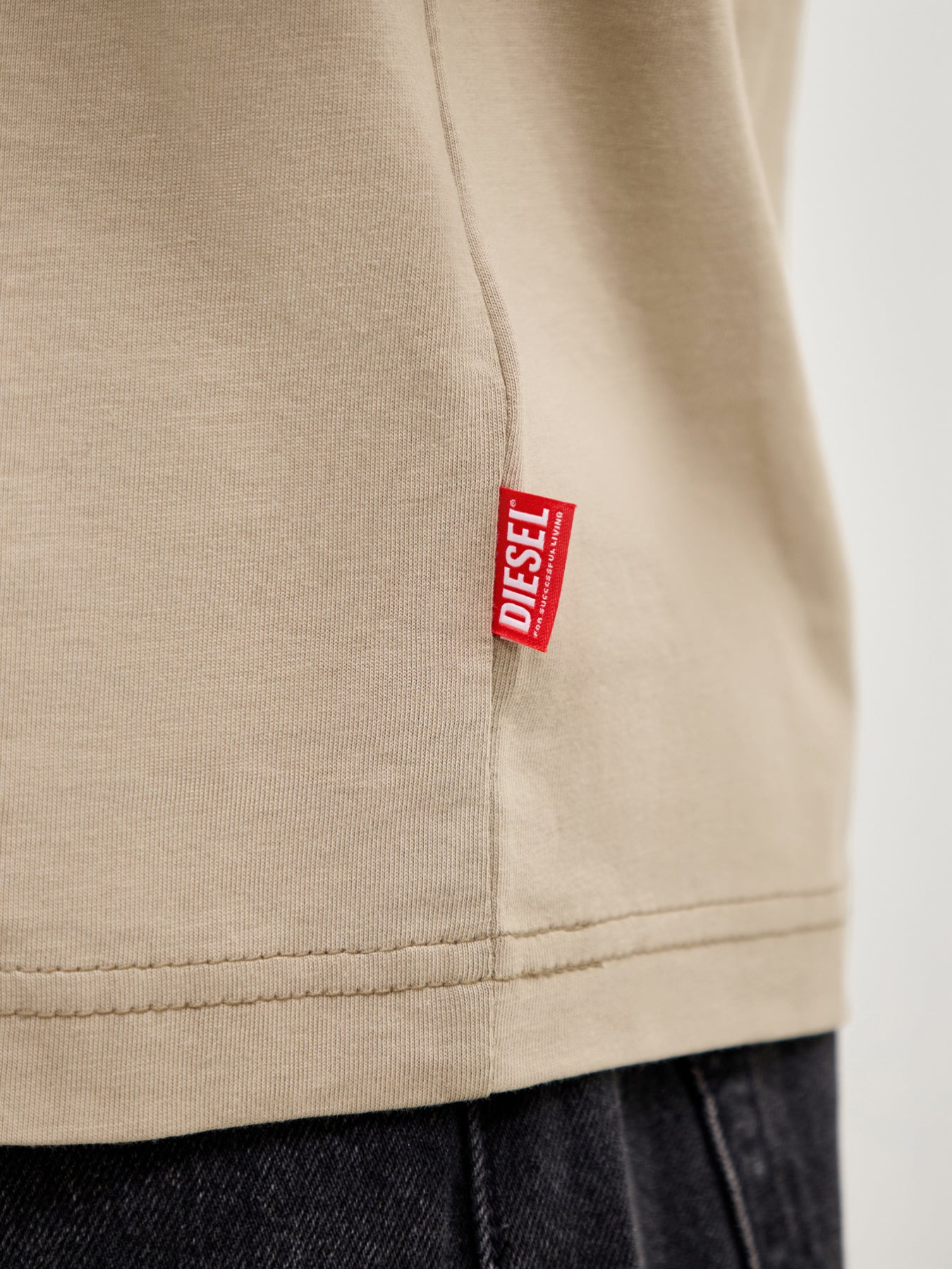 T-Norm-V13 Logo T-Shirt Beige