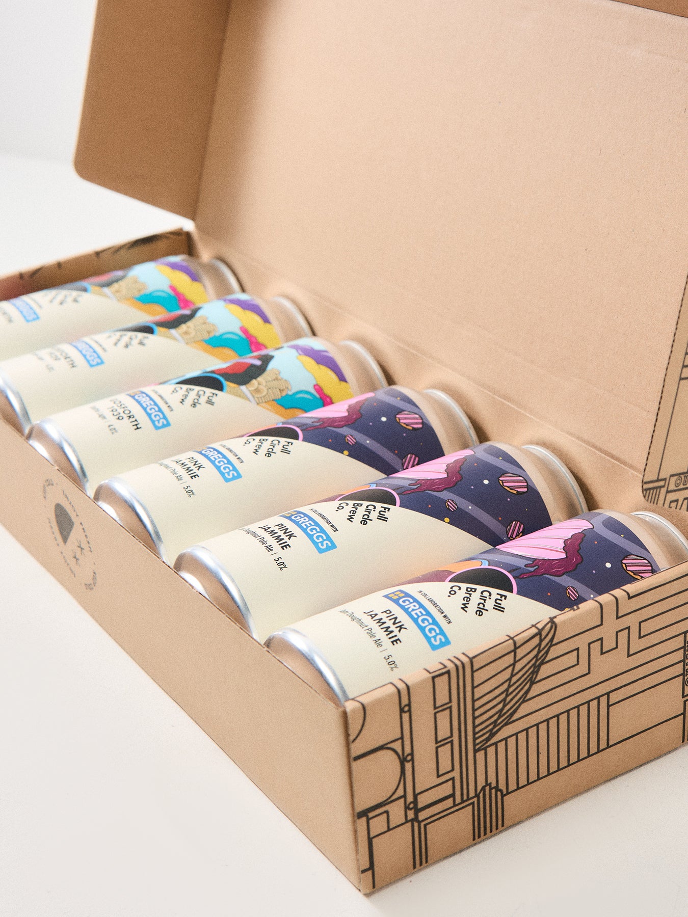 Greggs x Full Circle Brew Limited Edition 6 Pack