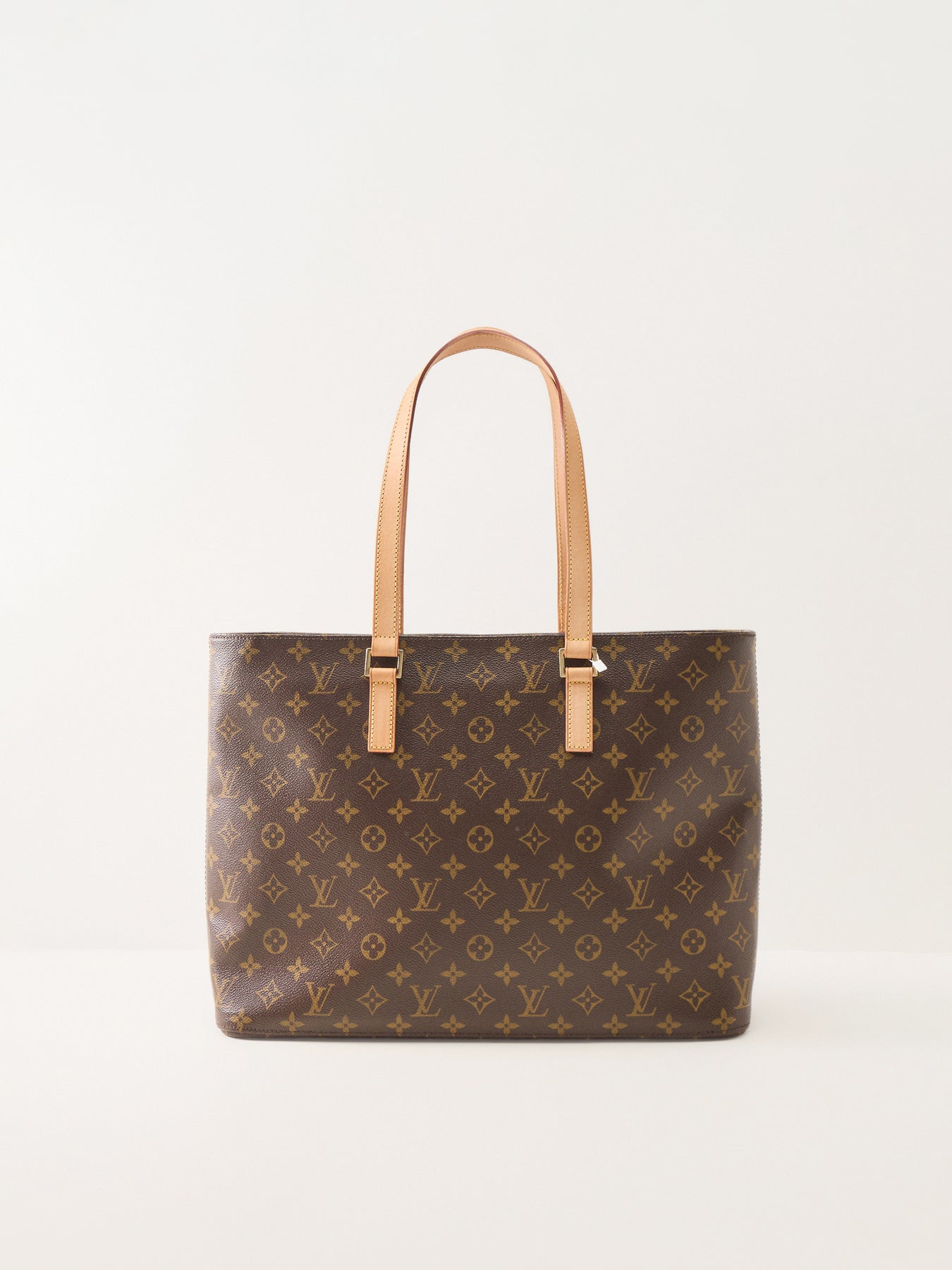 Vintage Louis Vuitton Luco Tote Monogram Brown