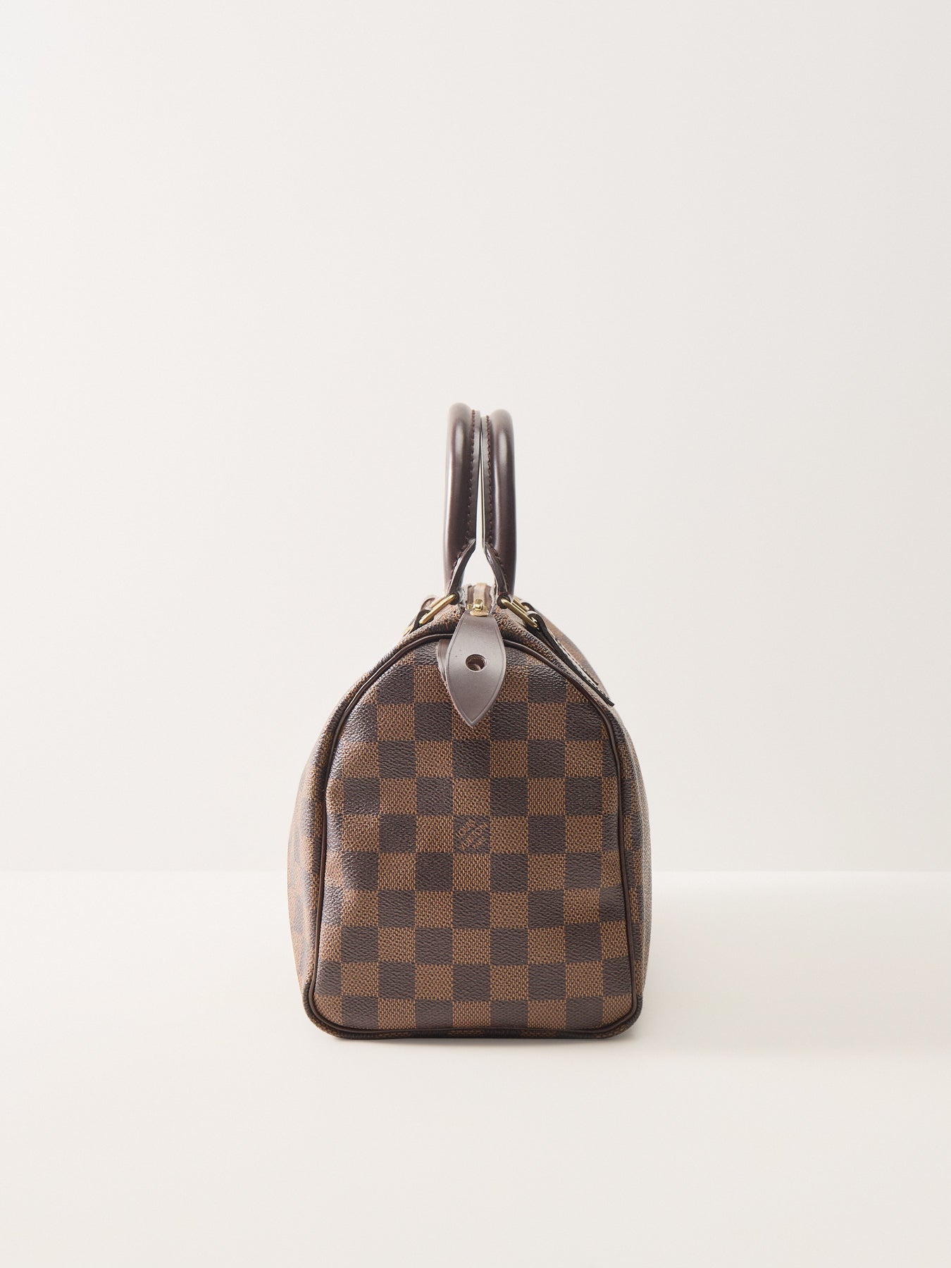 Vintage Louis Vuitton Speedy 25 Damier Ebene Brown – Fenwick