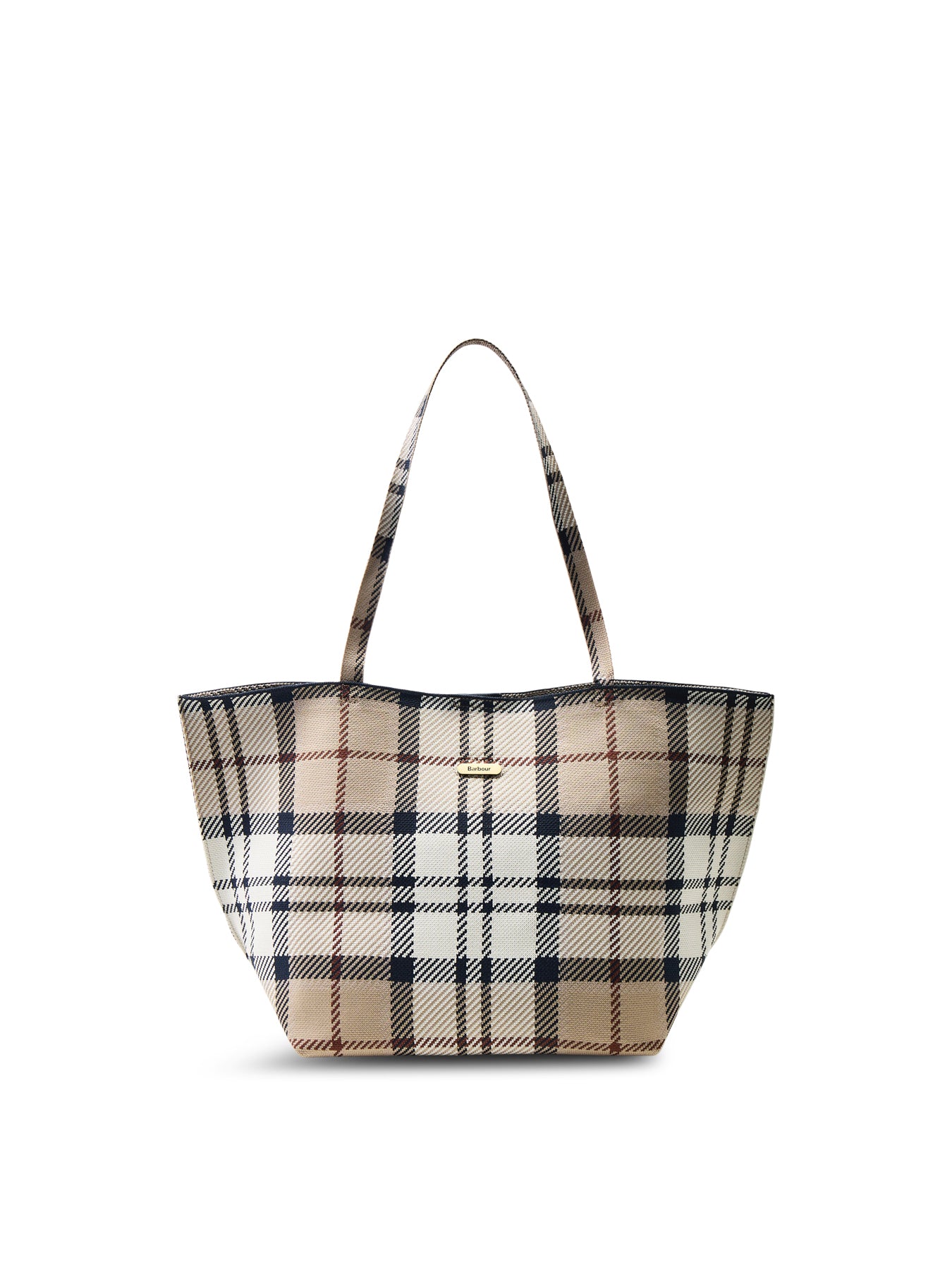 Layla Tartan Large Tote Bag Multi