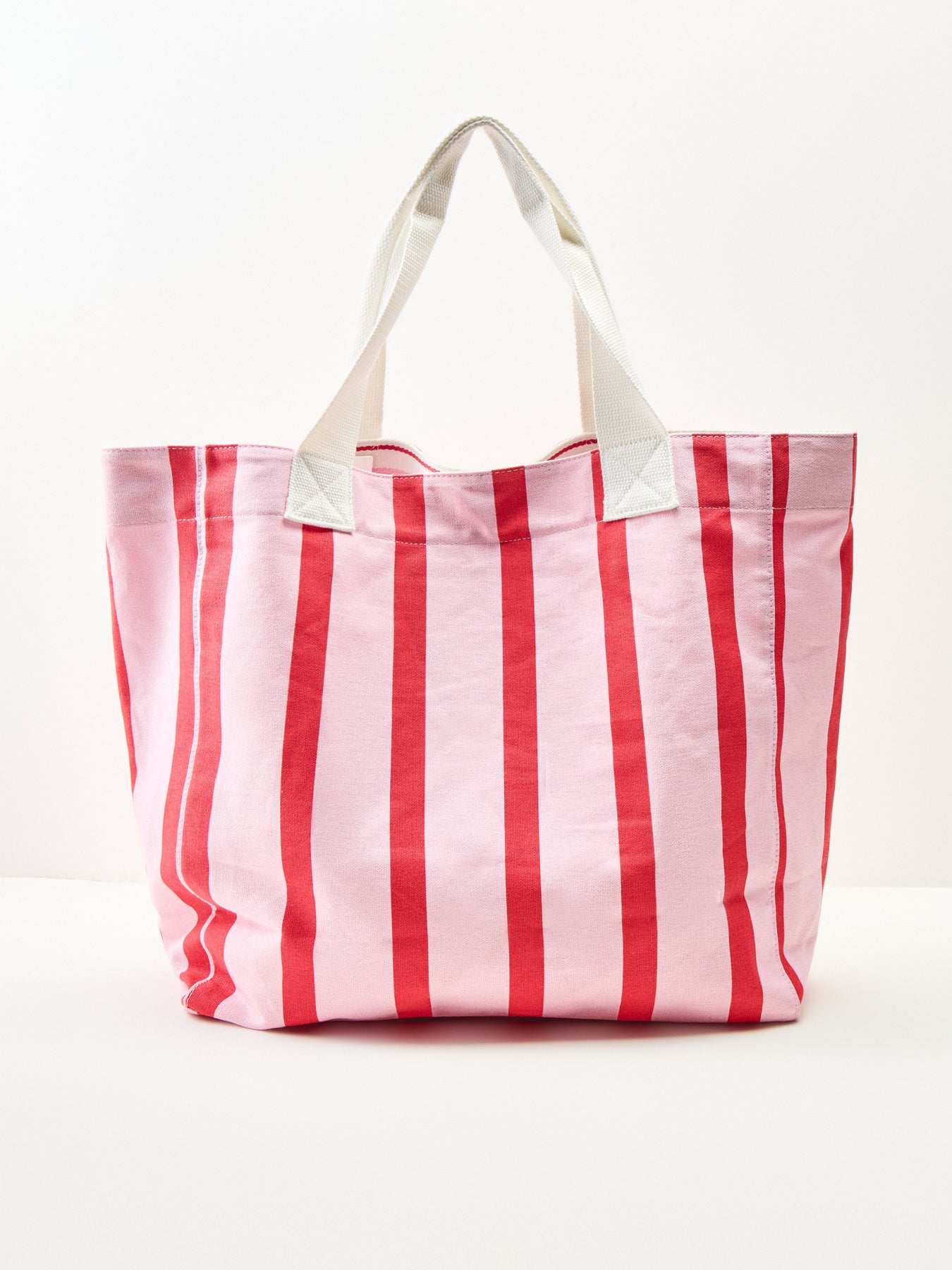 Emily Stripe Tote Bag Pink