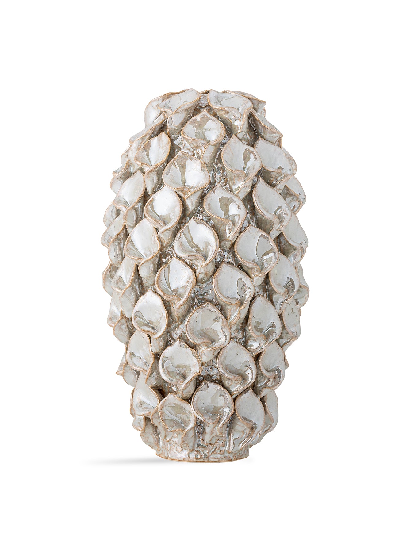 Glenda Deco Vase White