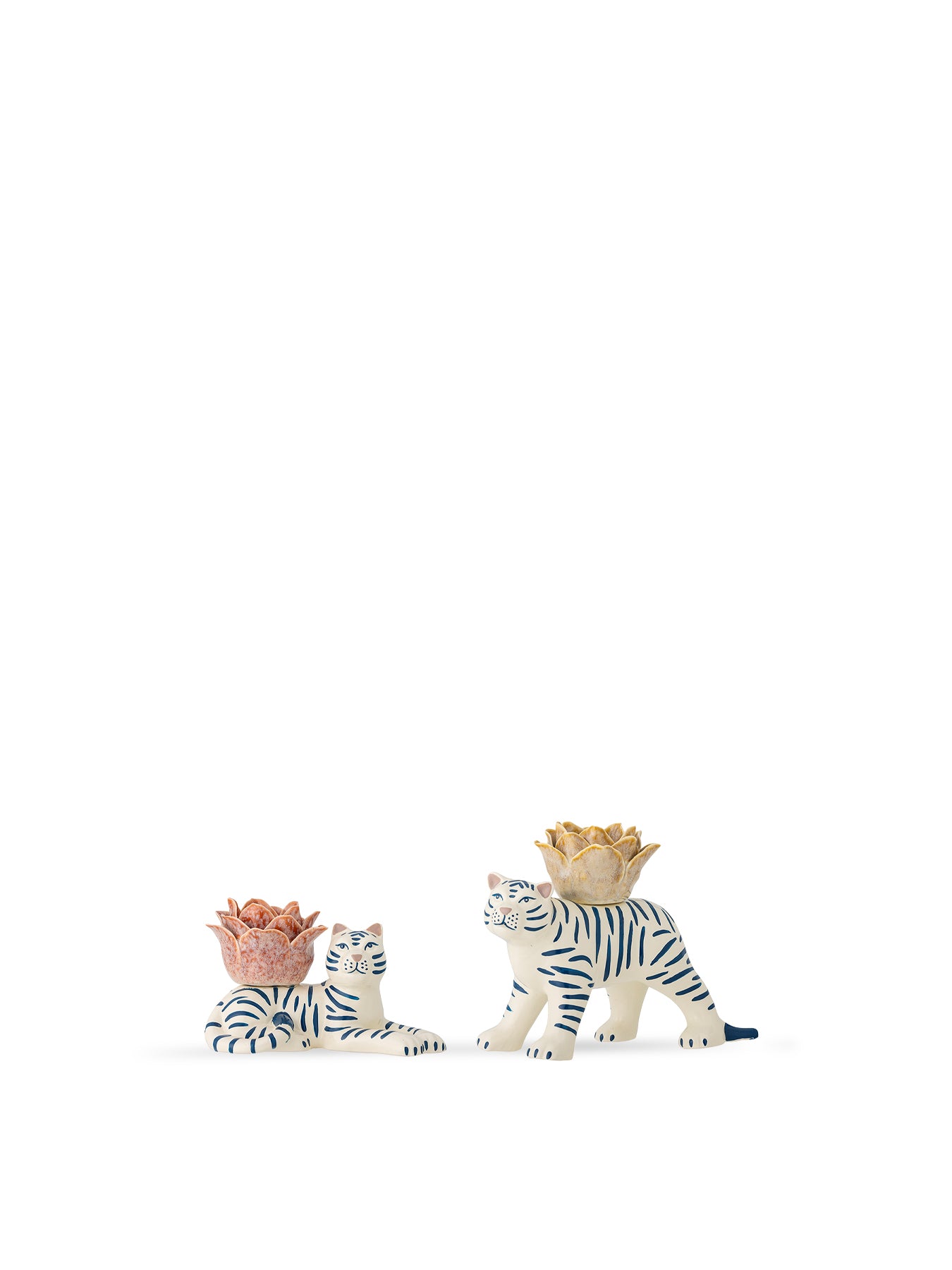 Rory Candle Holder White